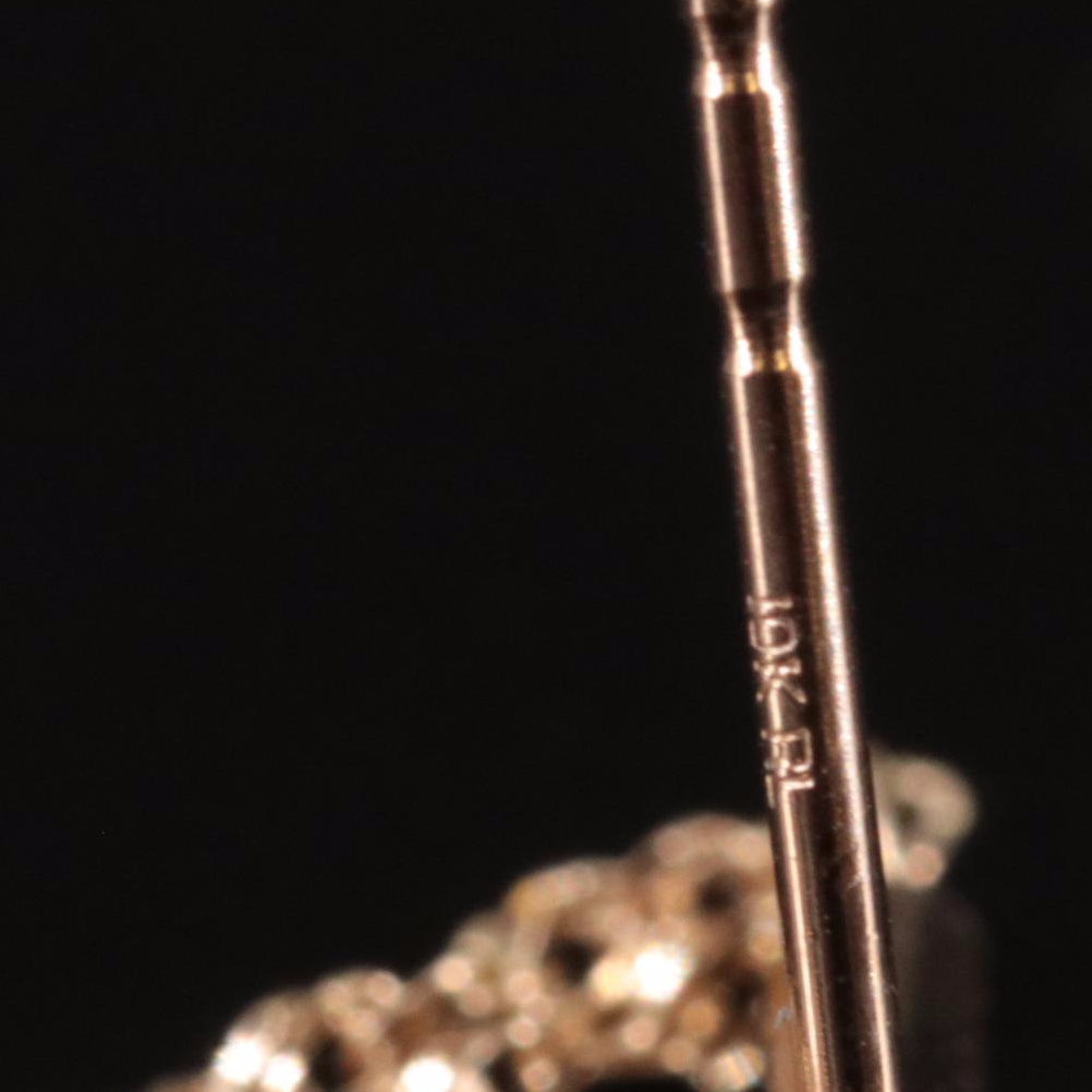 10K Double-Strand Singapore Chain Dangle Earrings