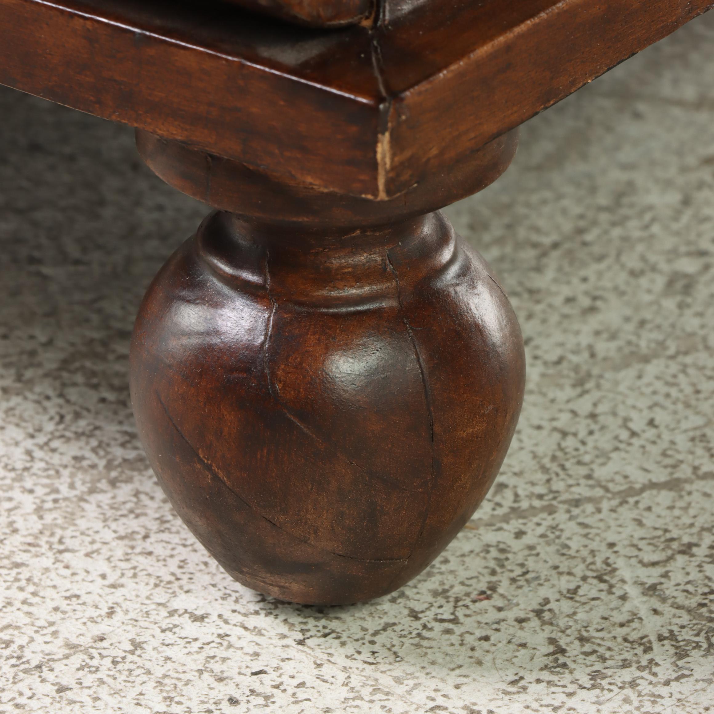 Maitland-Smith Parcel-Gilt and Paint-Decorated Faux Book Coffee Table