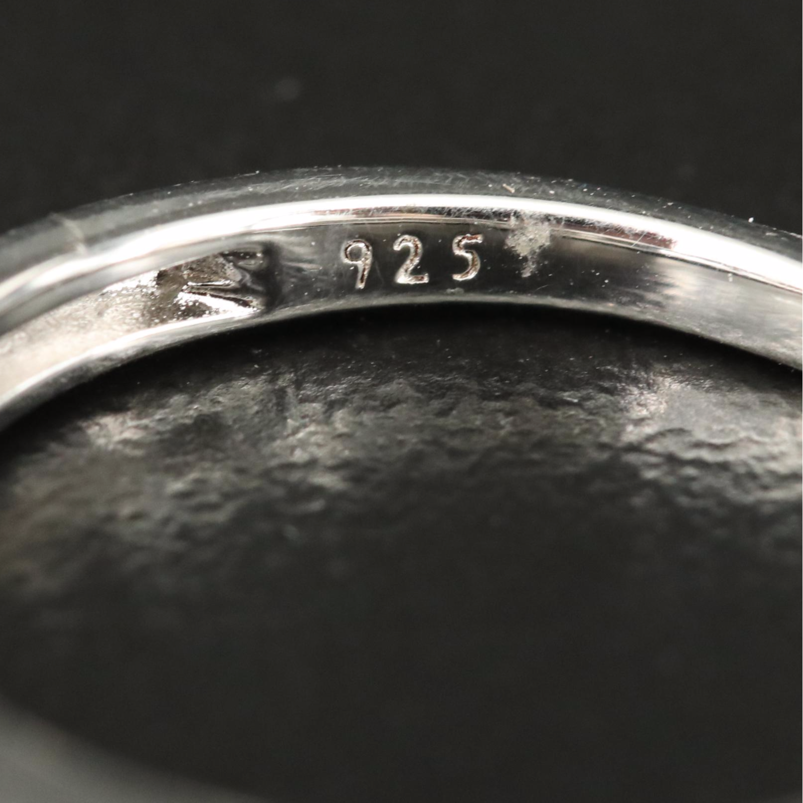 Sterling Sapphire Bar Ring