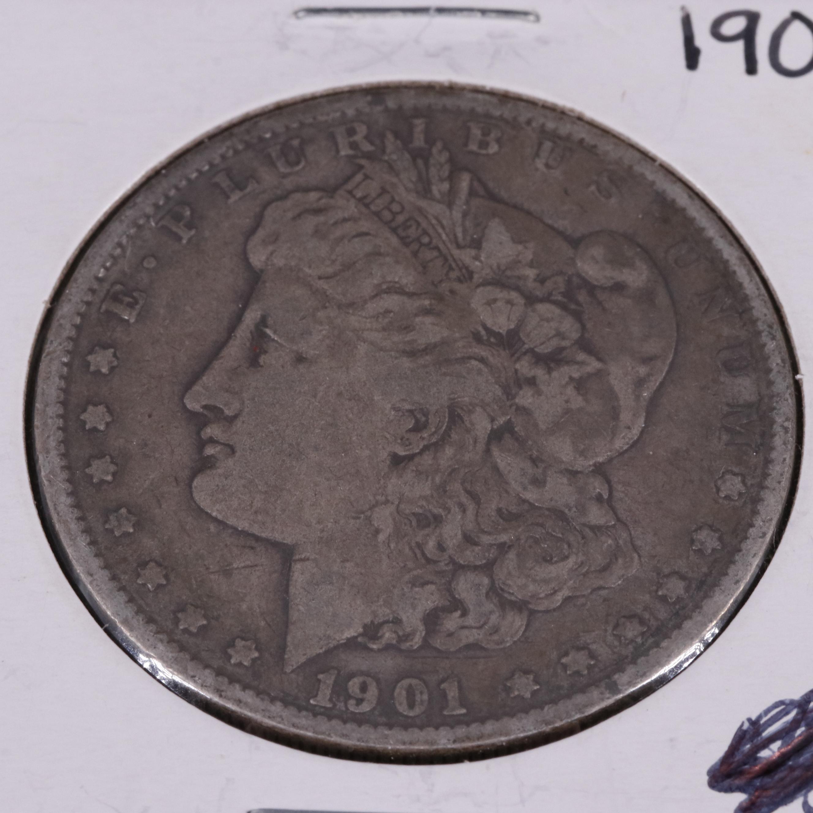 1901 Morgan Silver Dollar
