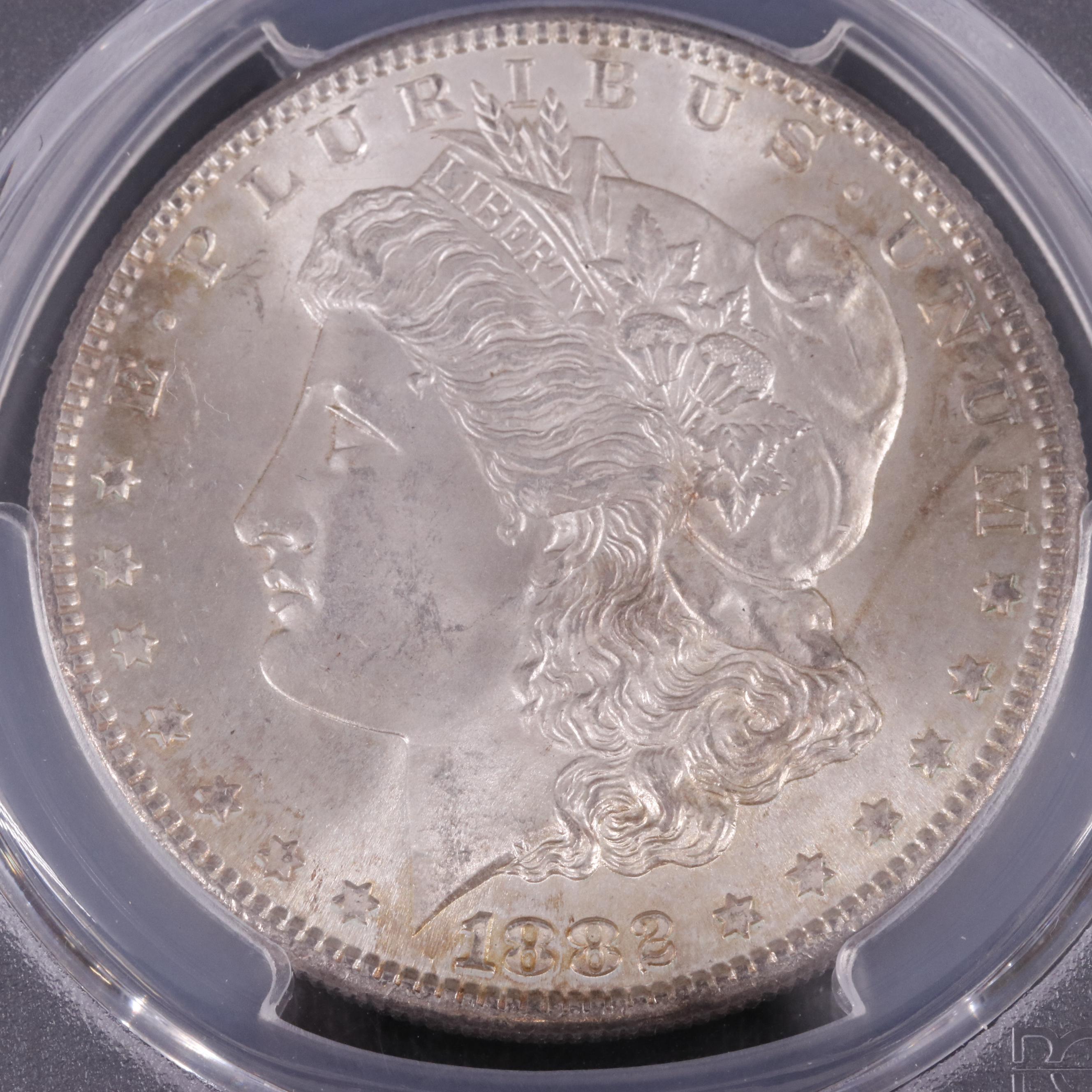 PCGS Graded MS64 1882-S Morgan Silver Dollar