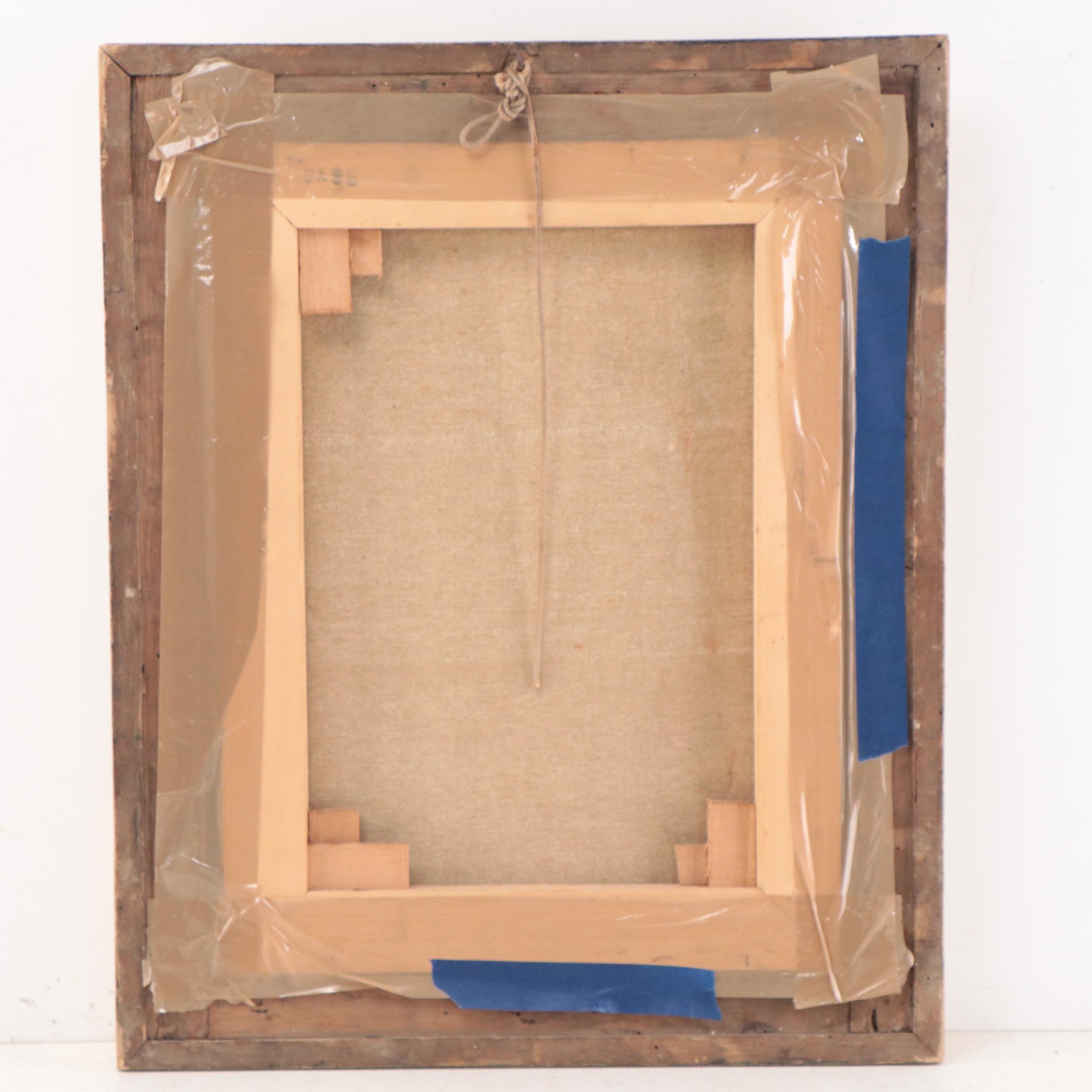 Oil Painting of Male Portrait