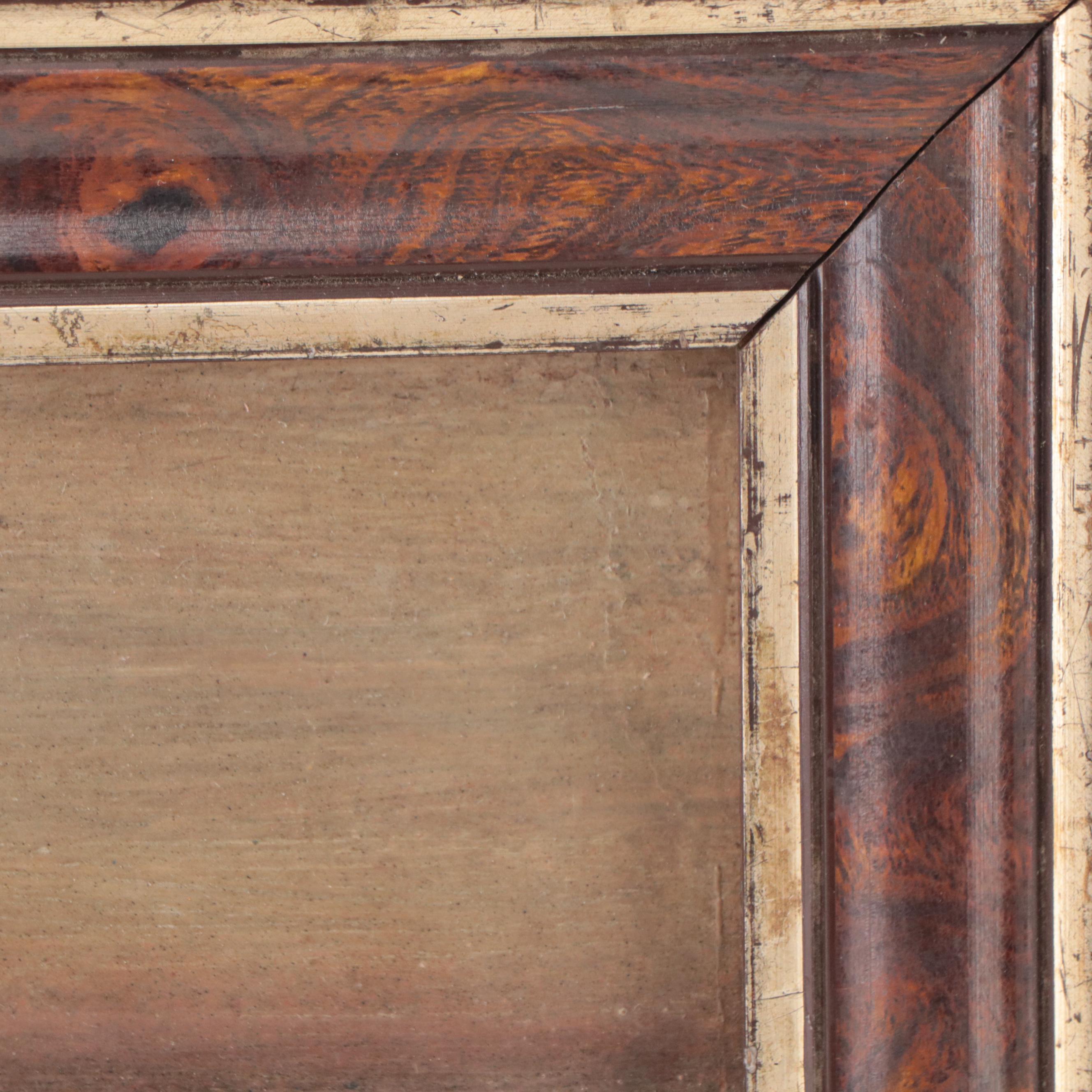 Oil Painting of Barren Landscape