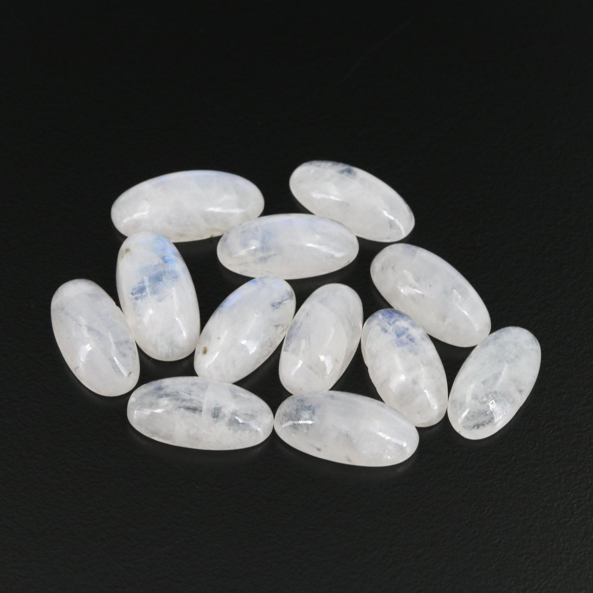 Loose 77.00 CTW Moonstone Lot