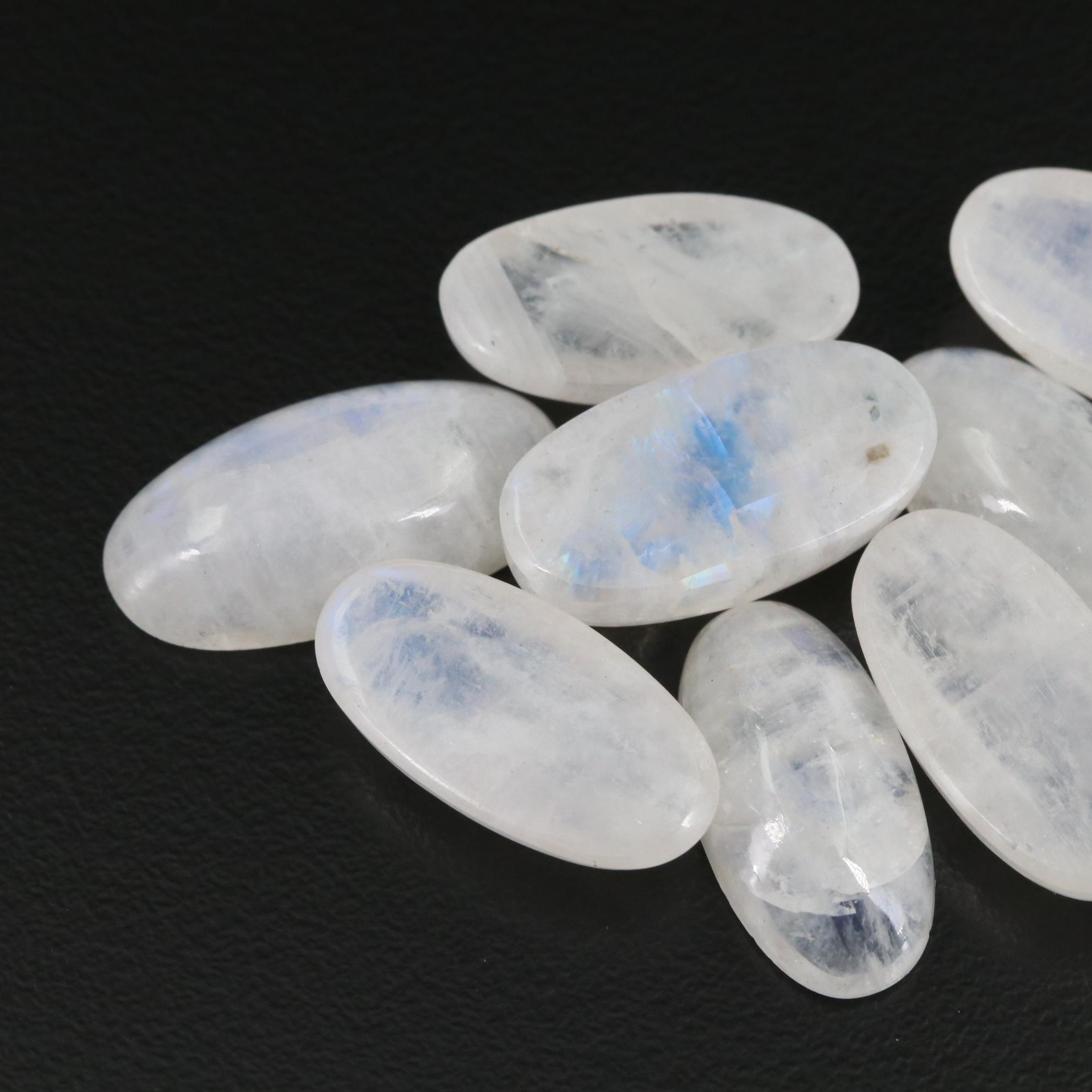 Loose 77.00 CTW Moonstone Lot
