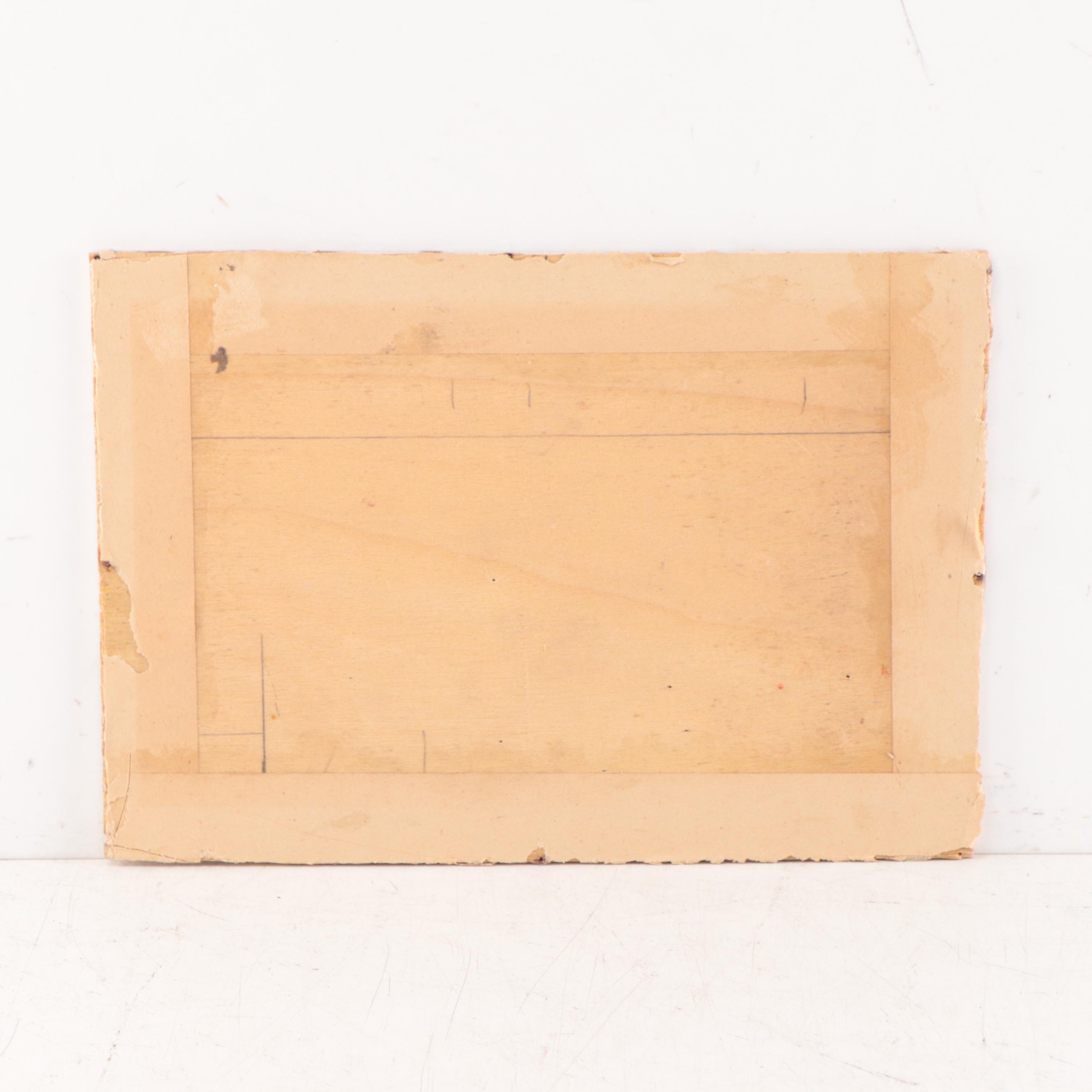 Oil Painting of Pastoral Landscape