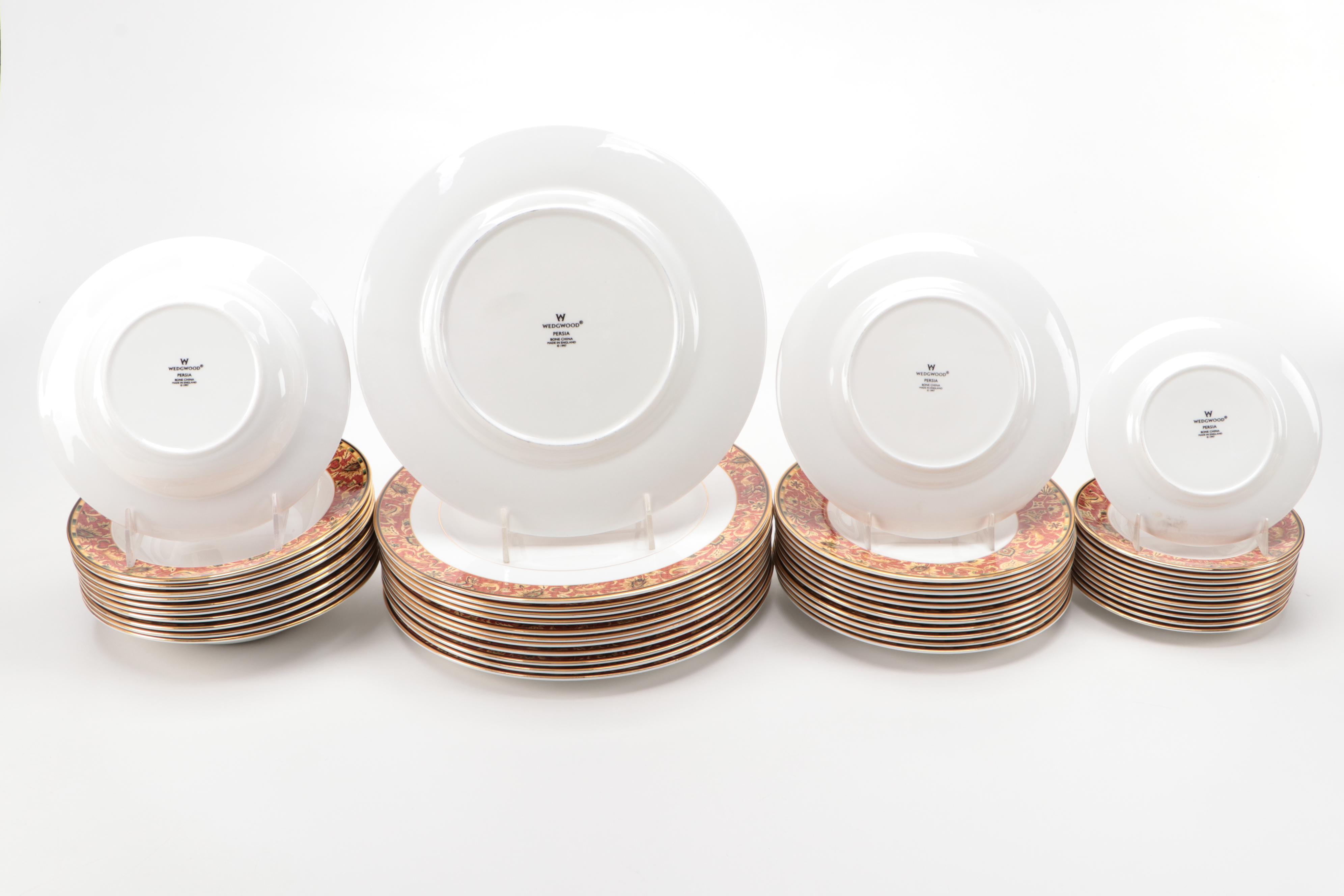 Wedgwood "Persia" Bone China Dinnerware and Serveware, 1997-2005