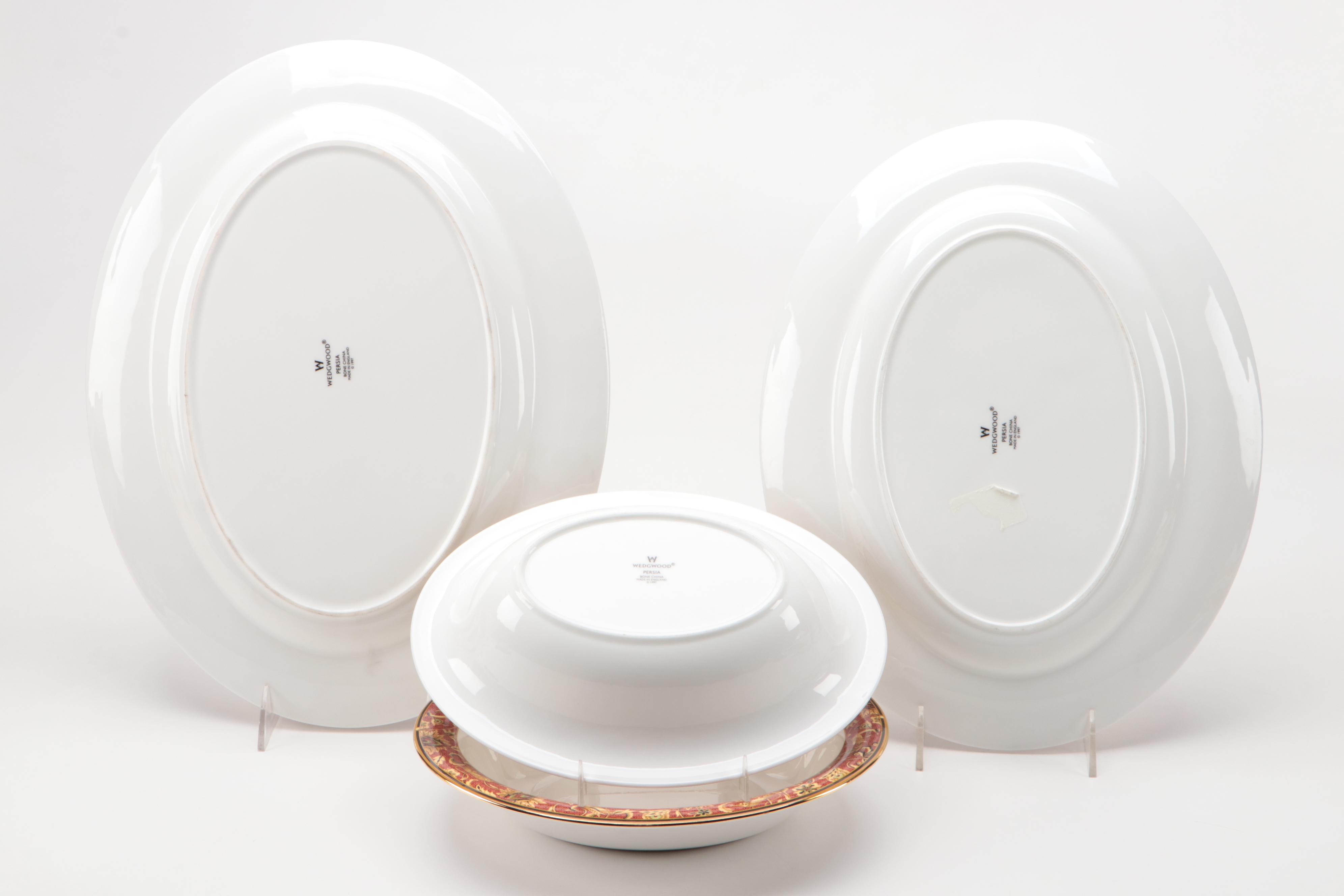 Wedgwood "Persia" Bone China Dinnerware and Serveware, 1997-2005