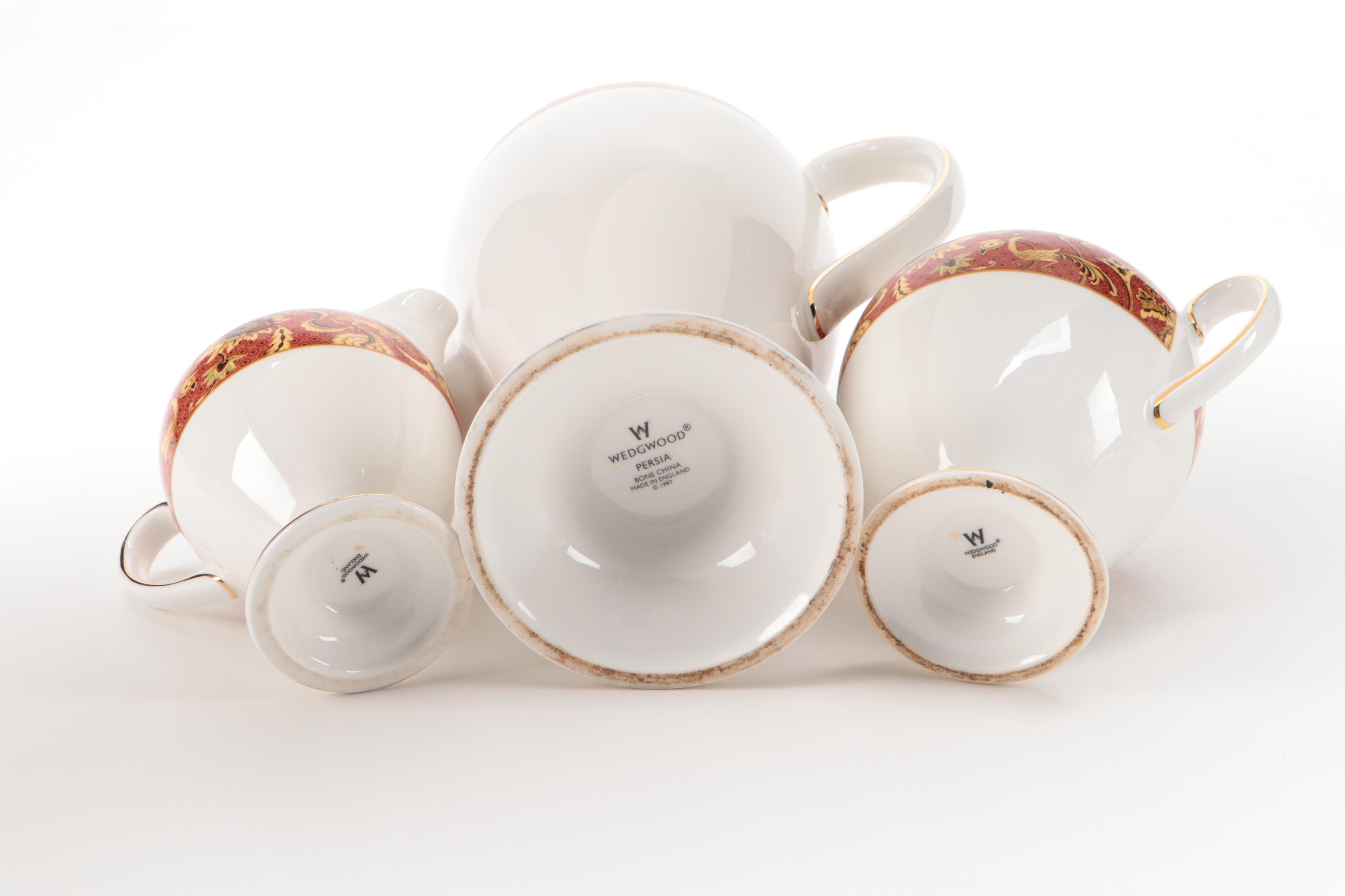 Wedgwood "Persia" Bone China Dinnerware and Serveware, 1997-2005