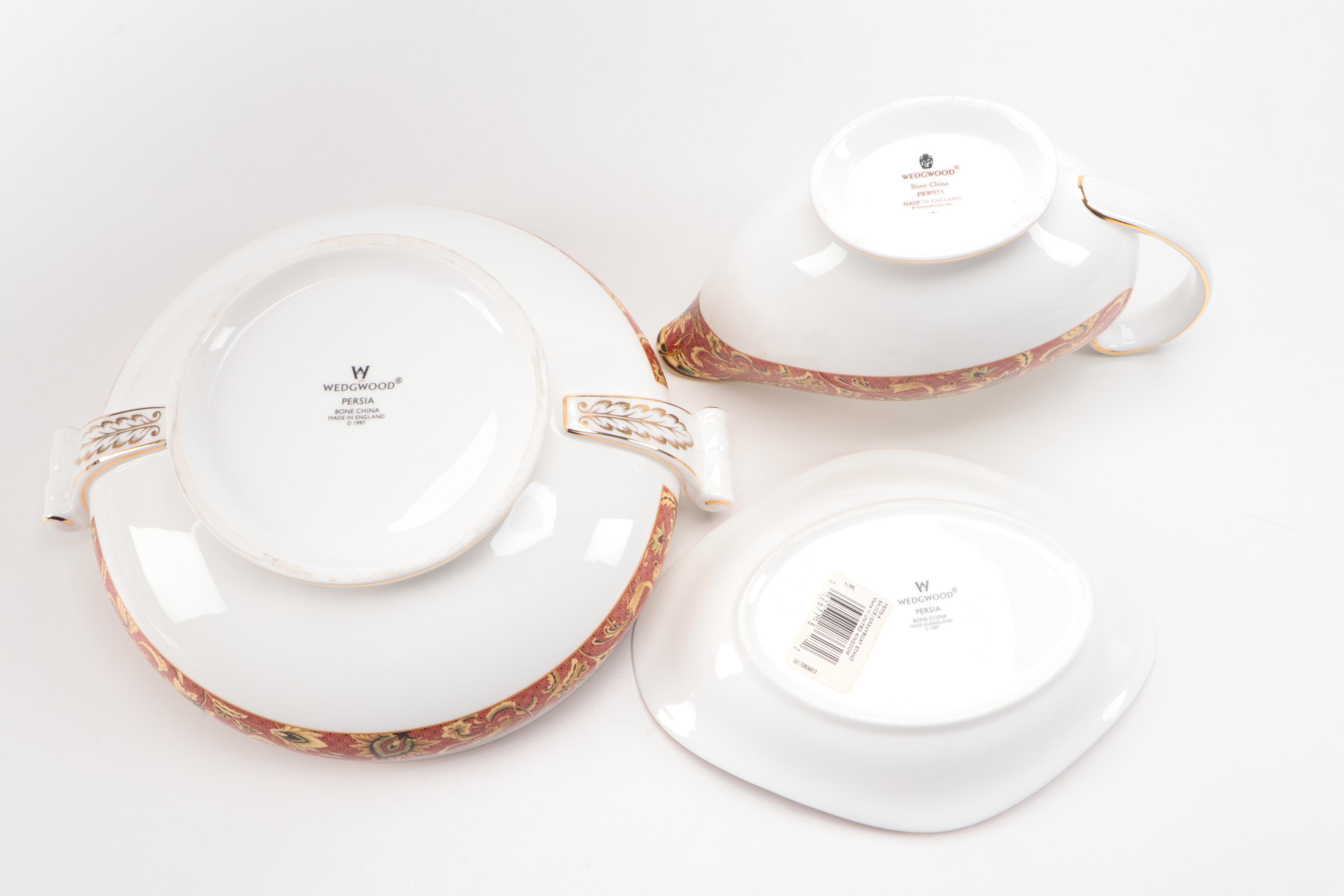 Wedgwood "Persia" Bone China Dinnerware and Serveware, 1997-2005