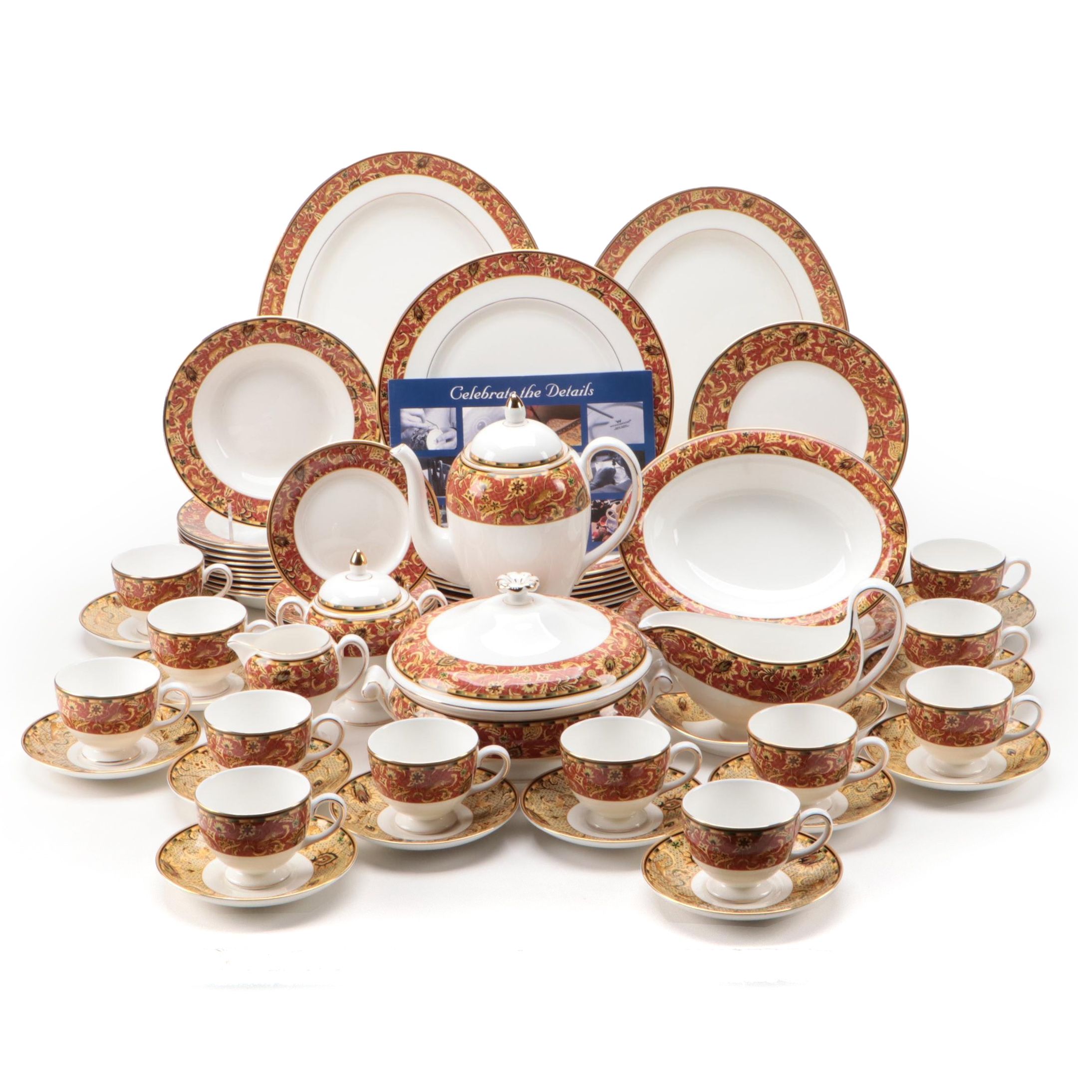 Wedgwood "Persia" Bone China Dinnerware and Serveware, 1997-2005