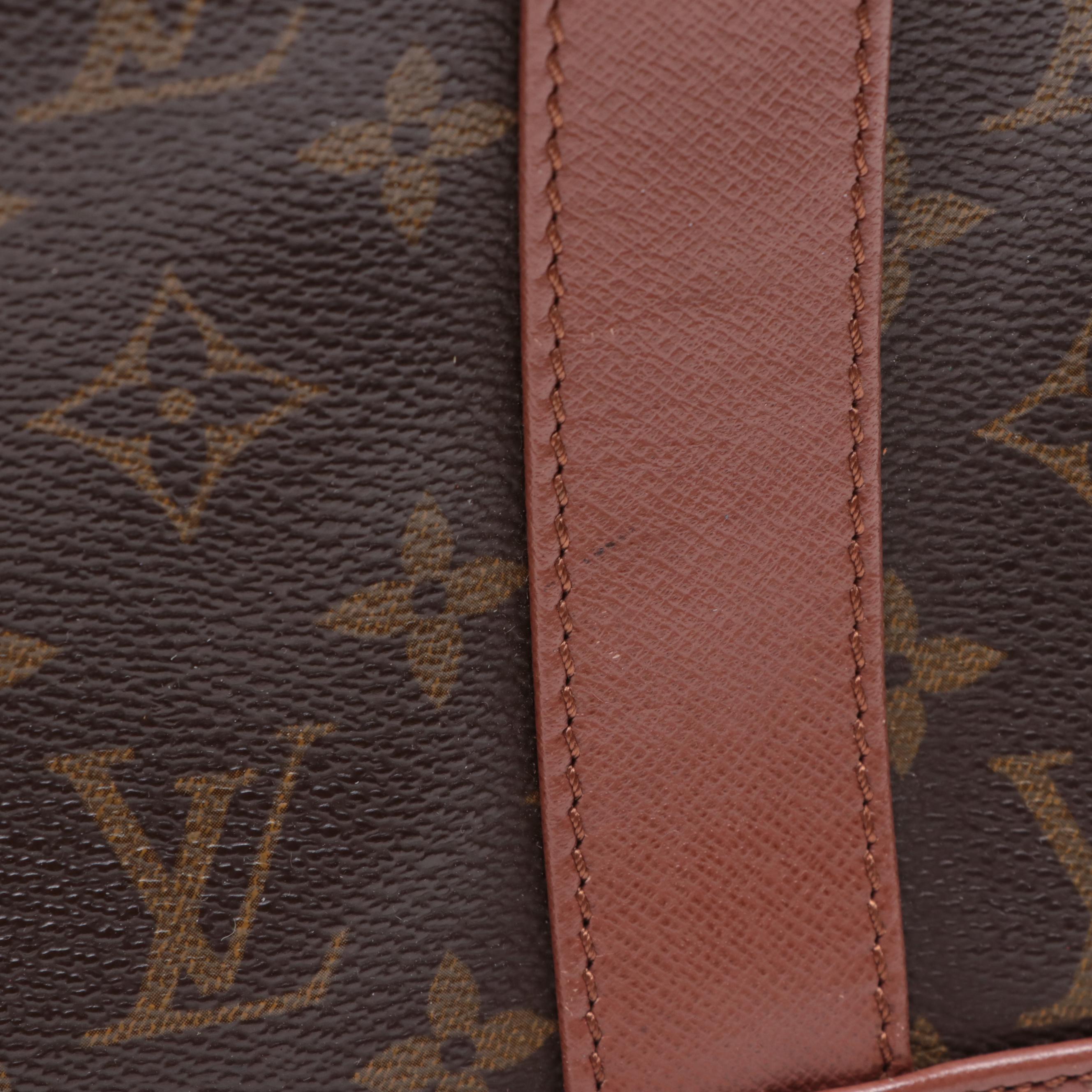 Louis Vuitton Sac Weekend PM Tote in Monogram Canvas and Leather
