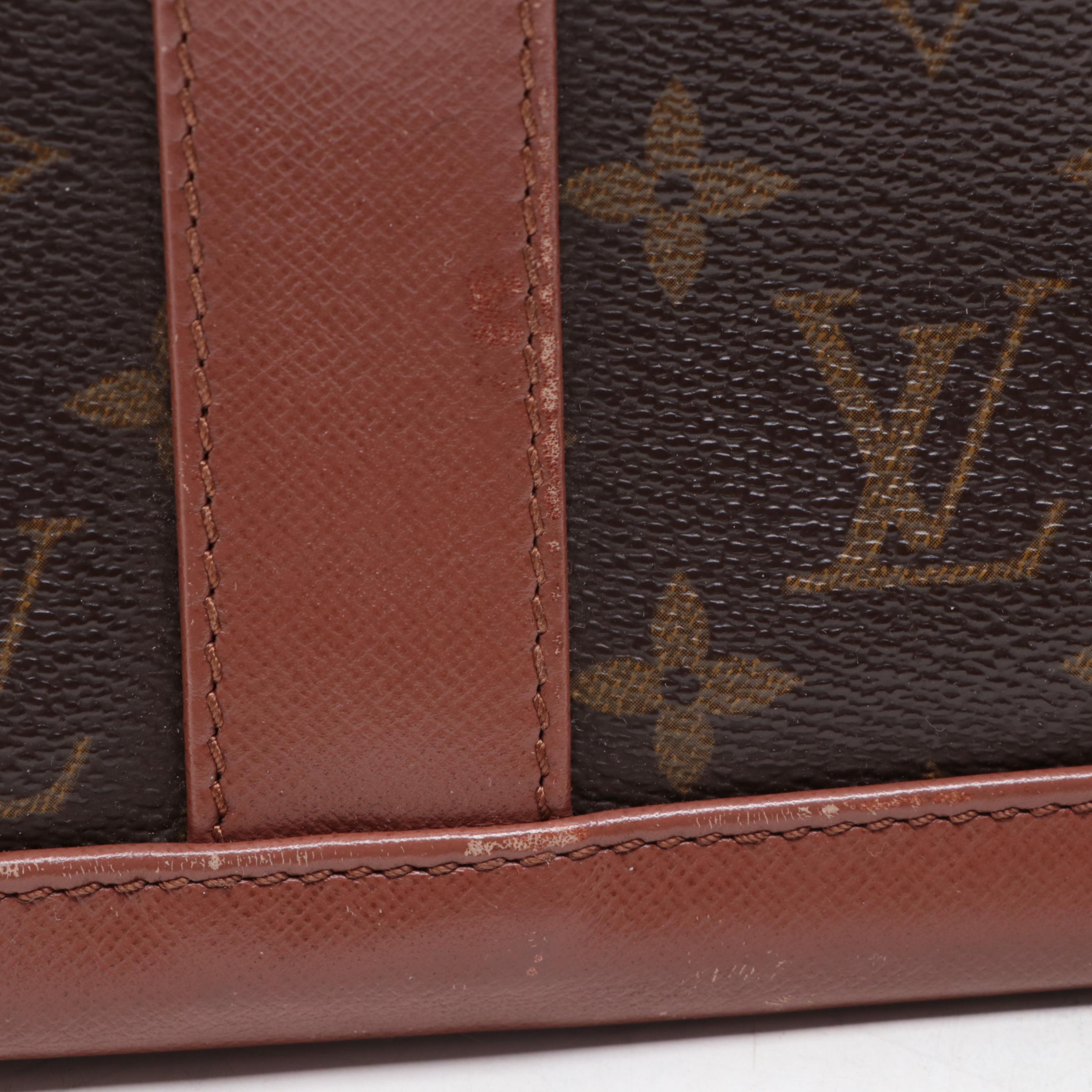 Louis Vuitton Sac Weekend PM Tote in Monogram Canvas and Leather