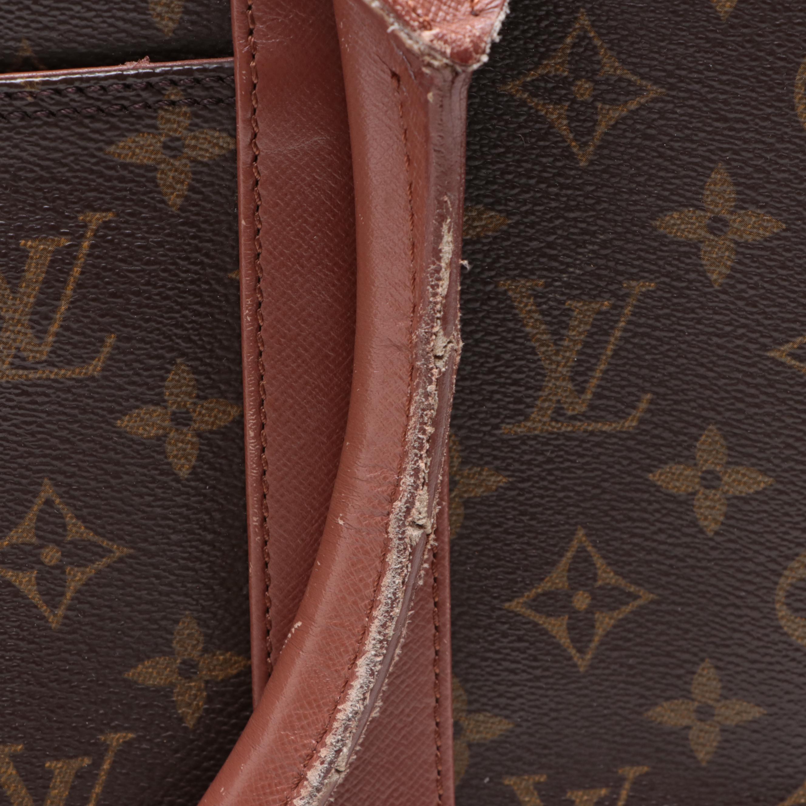 Louis Vuitton Sac Weekend PM Tote in Monogram Canvas and Leather