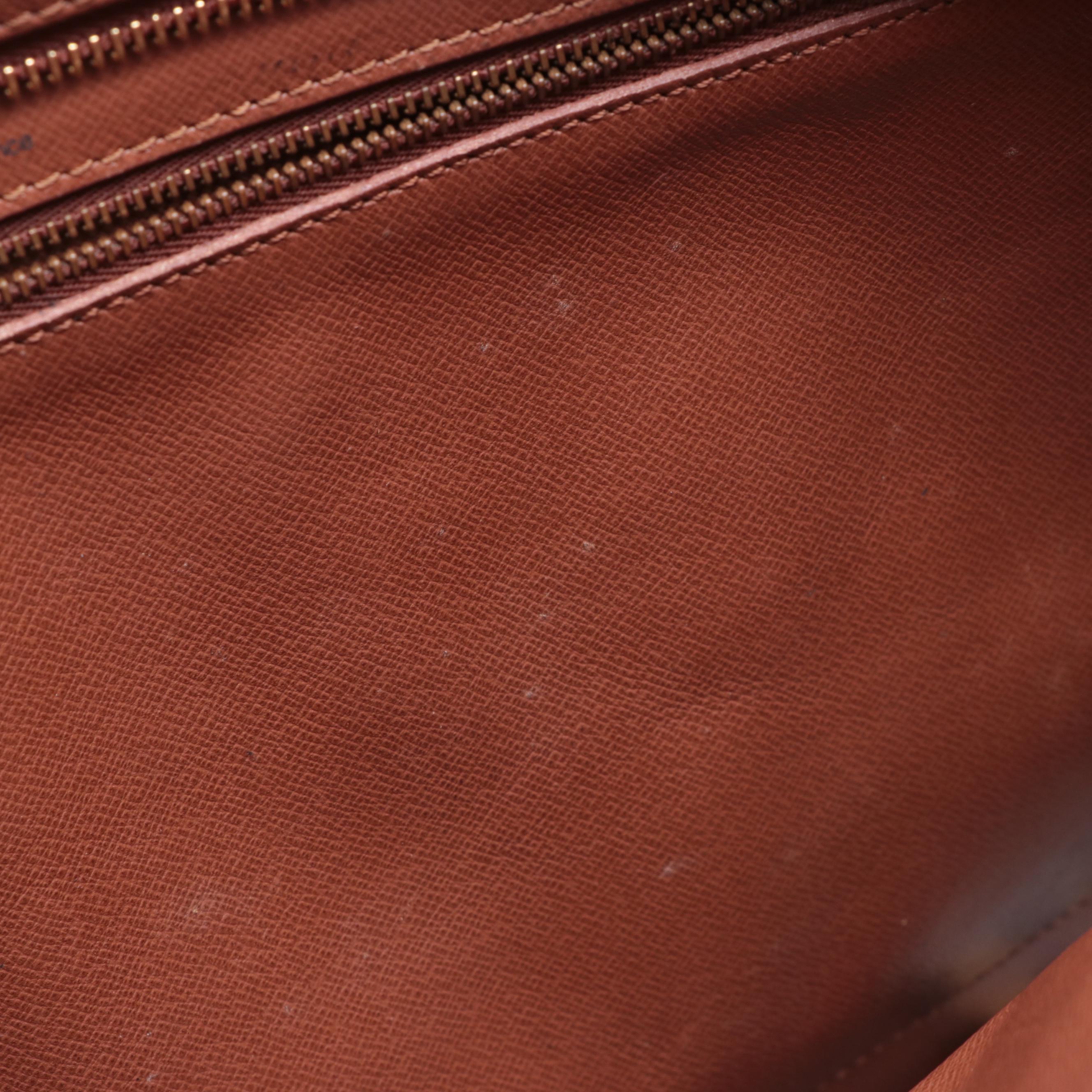 Louis Vuitton Sac Weekend PM Tote in Monogram Canvas and Leather