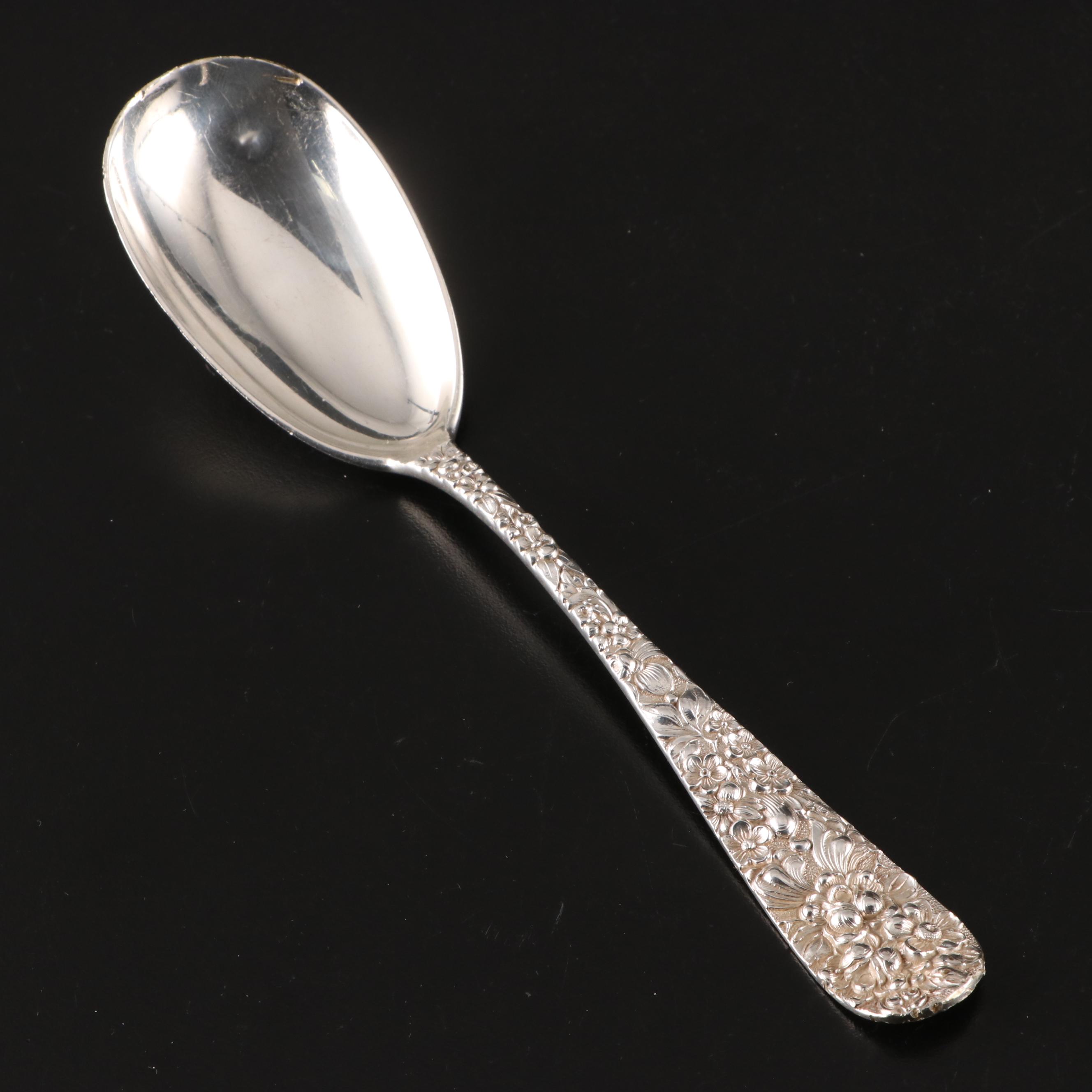 Gorham Sterling Silver Flatware with Sterling and Silver Plate Serving Utensils