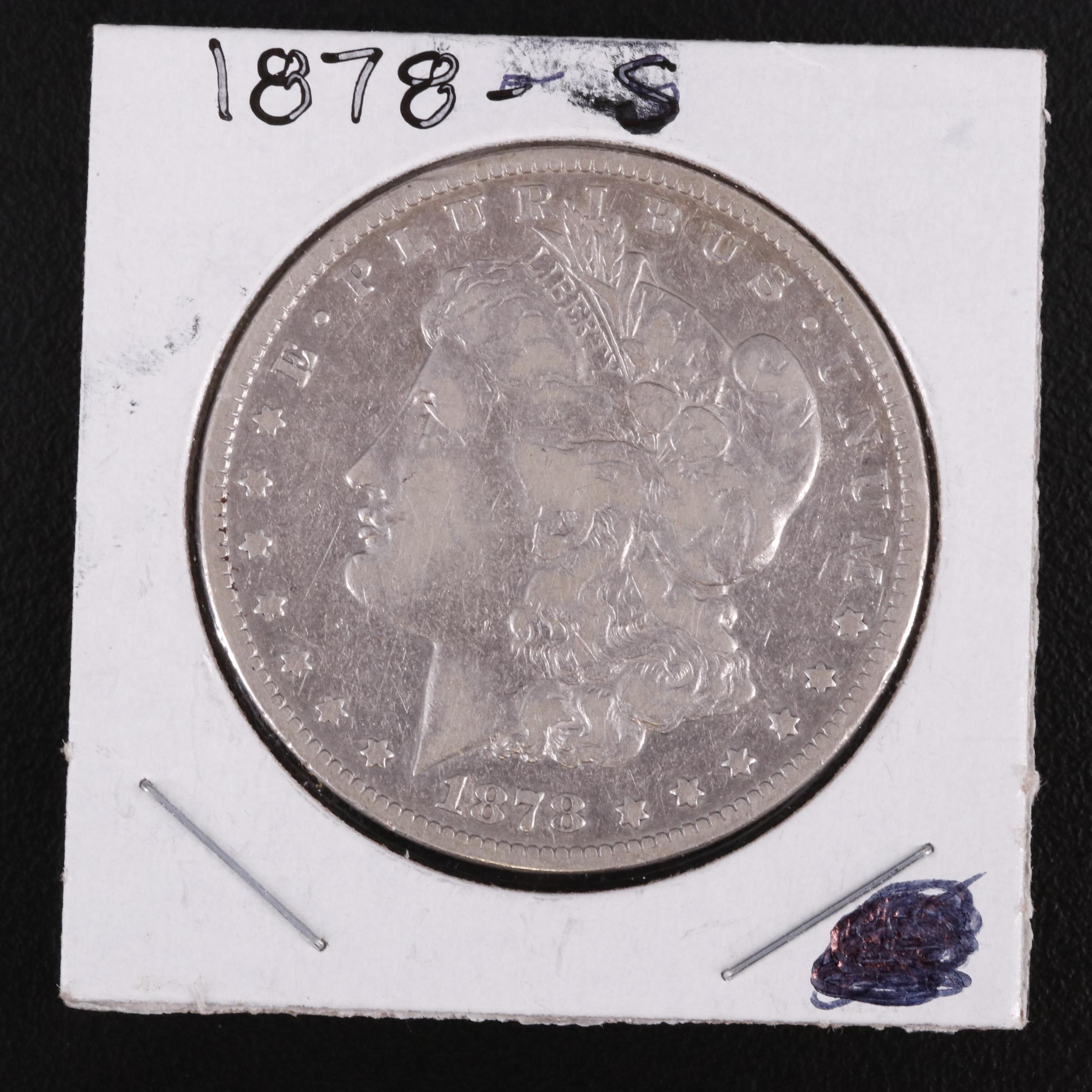 1878-S Morgan Silver Dollar