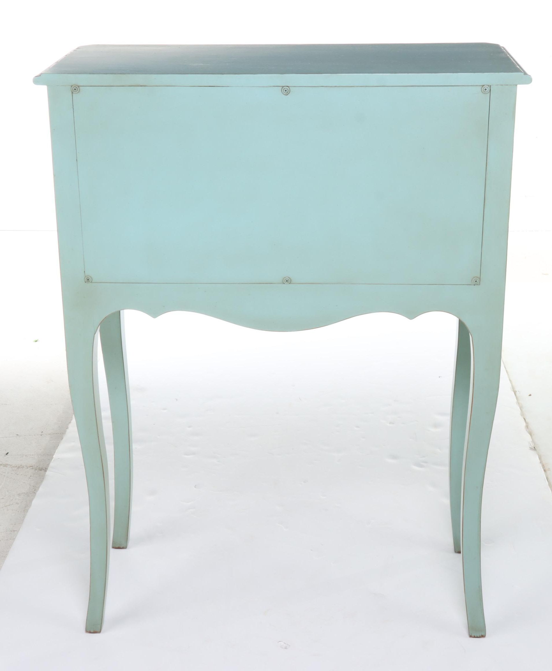 Somerset Bay "Kittery" French Mahogany Console Table in Cotton Candy Finish