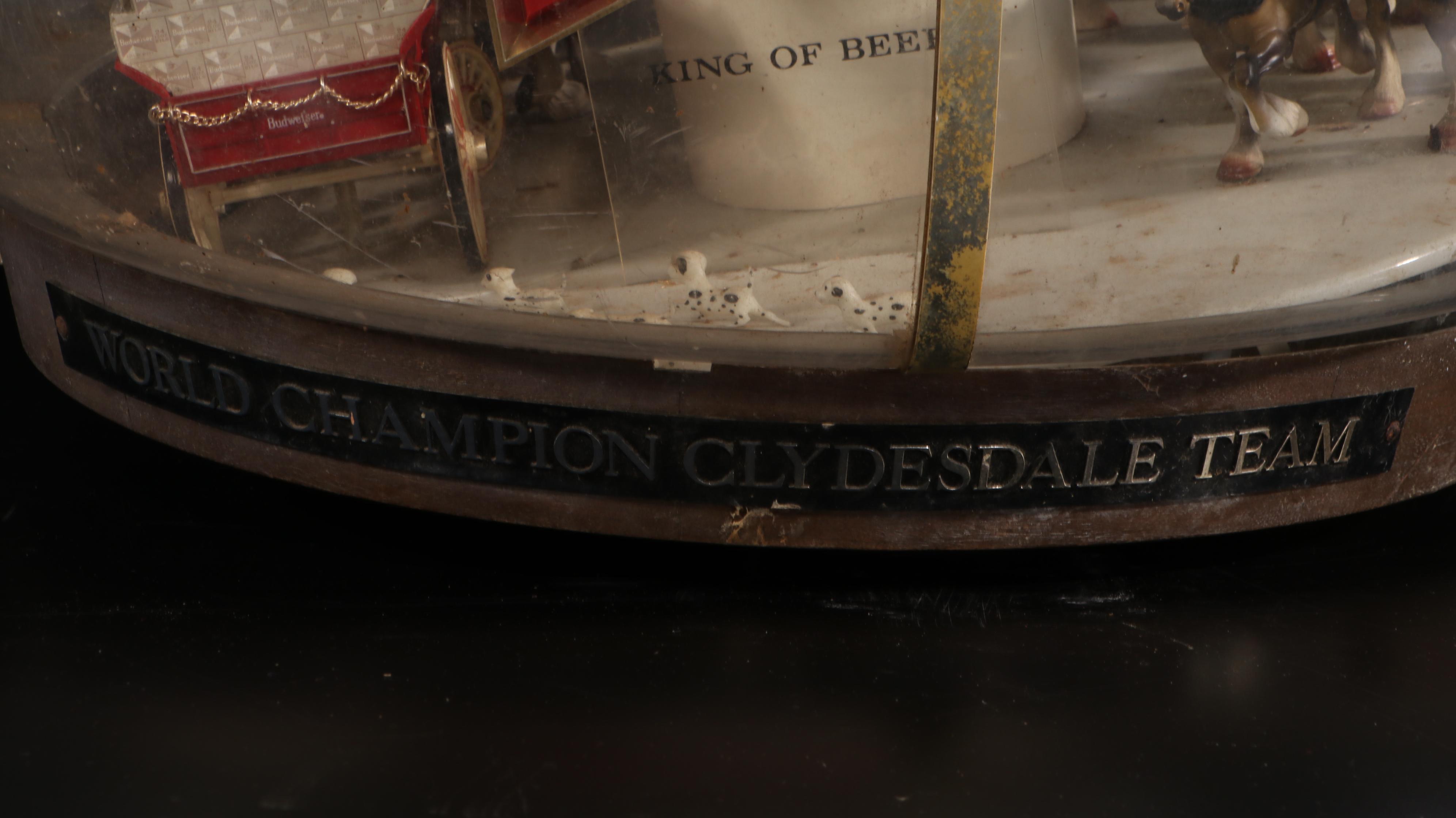 Budweiser World Champion Clydesdale Team Pendant Light