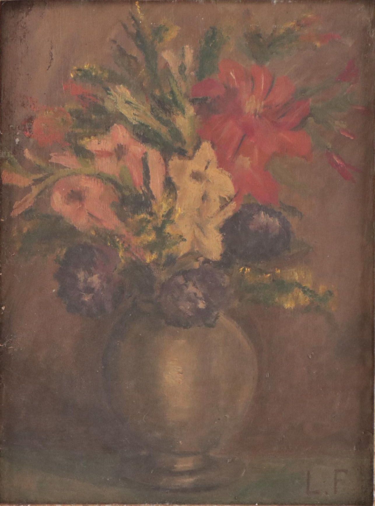 Oil Painting of Floral Still Life