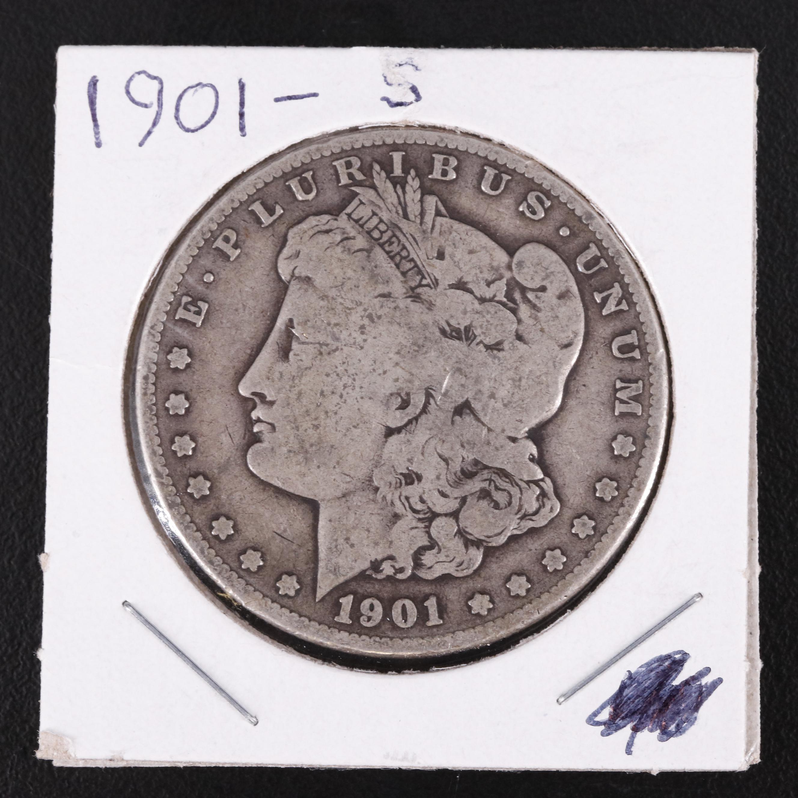 1901-S Morgan Silver Dollar