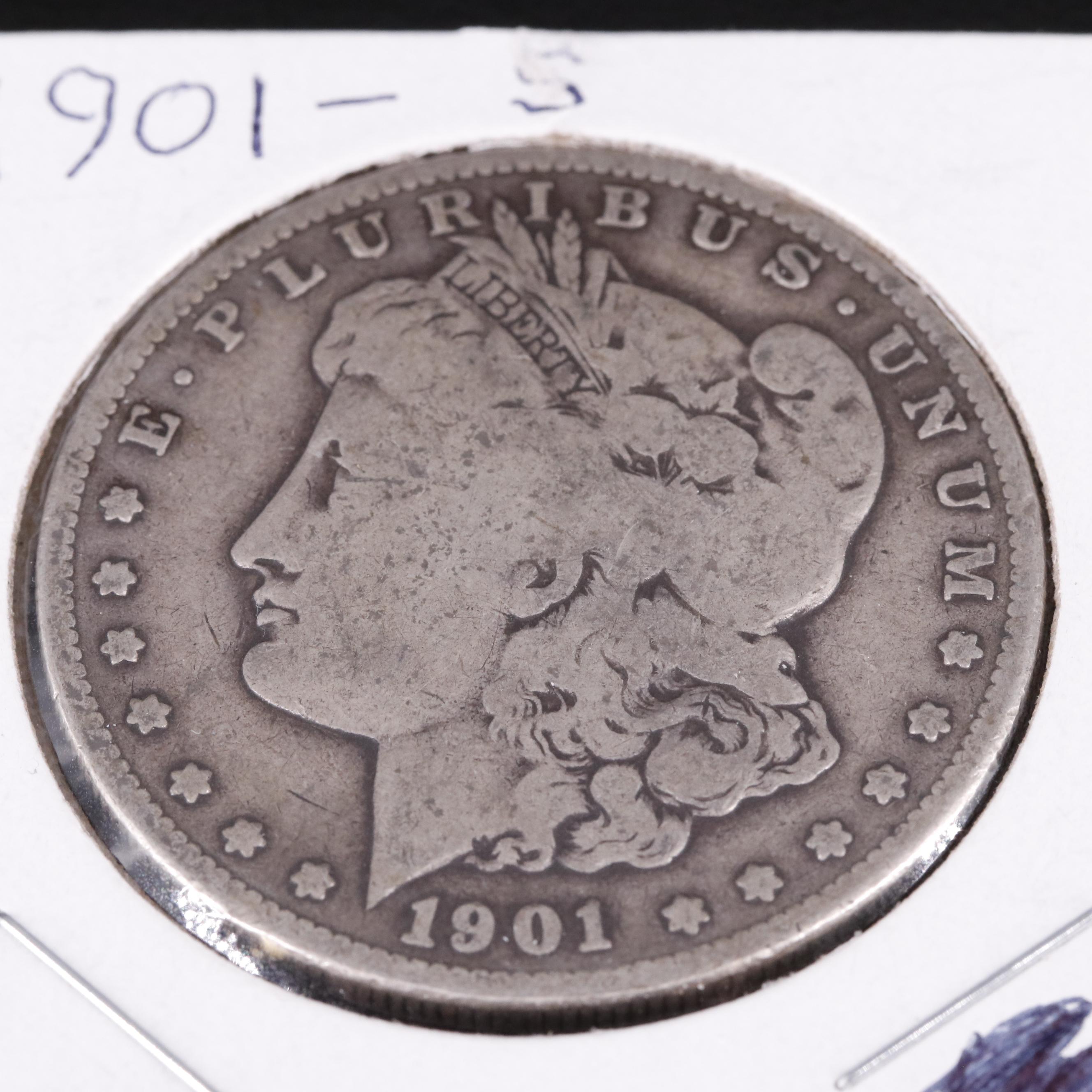 1901-S Morgan Silver Dollar
