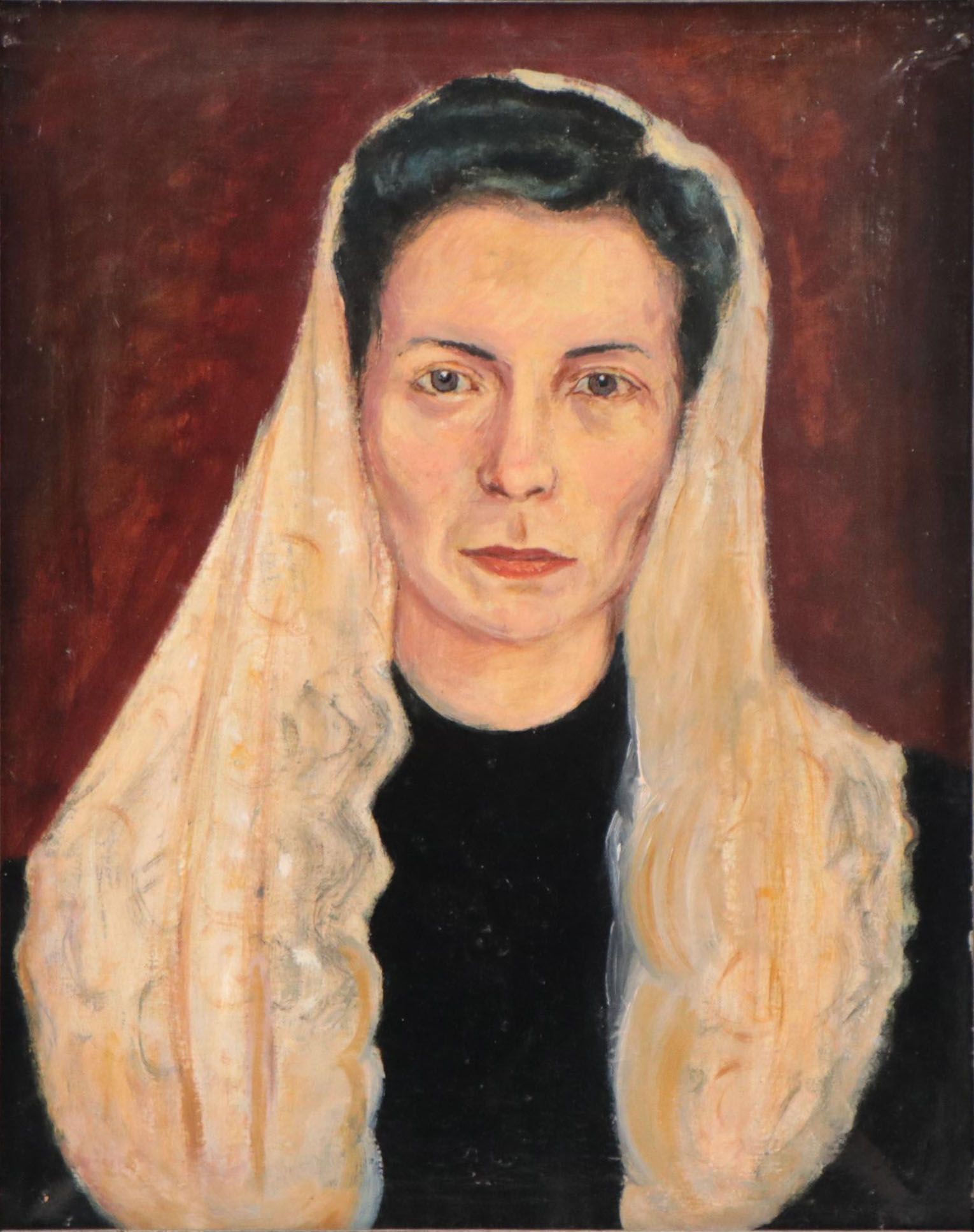 Portrait Oil Painting of Woman