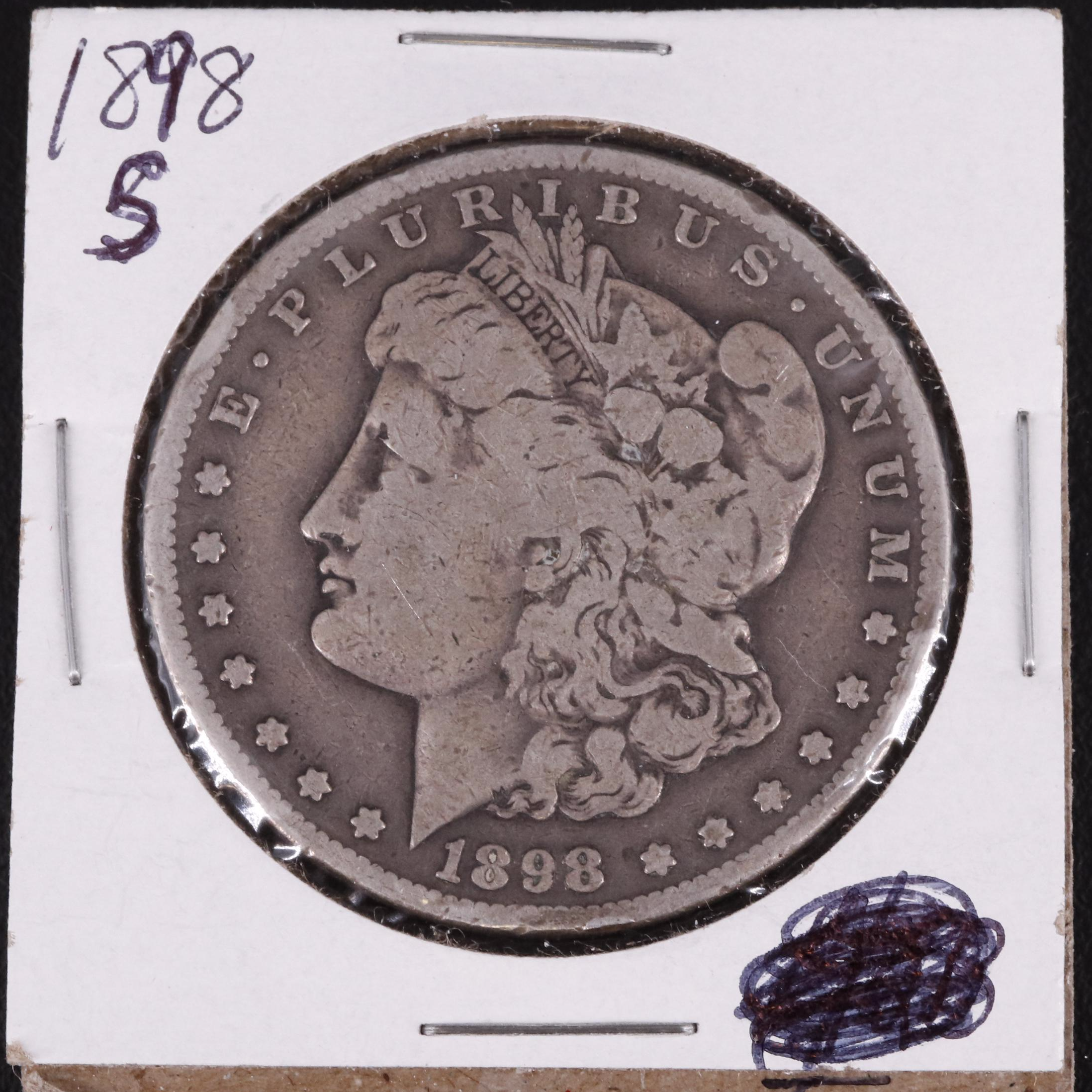 1898-S Morgan Silver Dollar