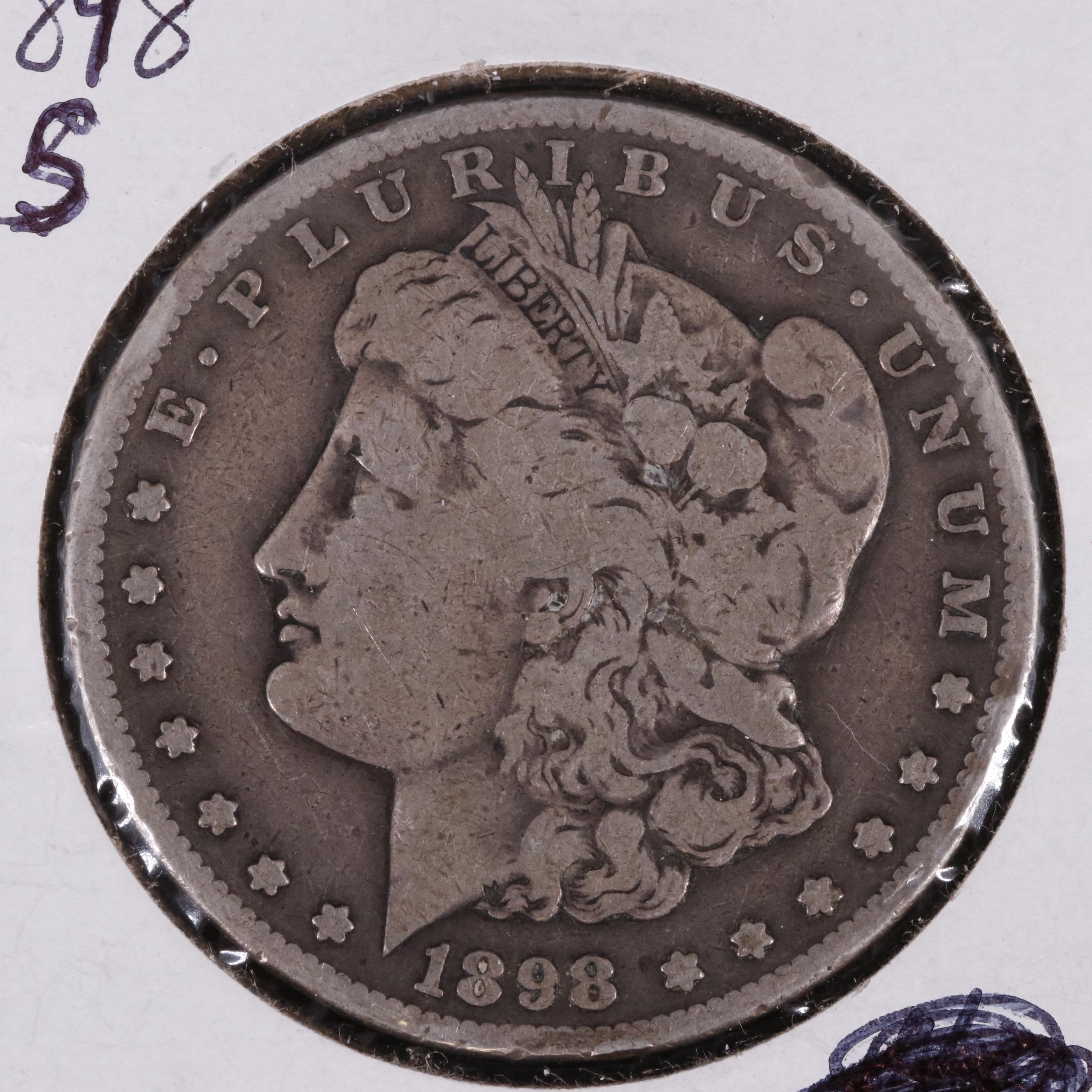1898-S Morgan Silver Dollar