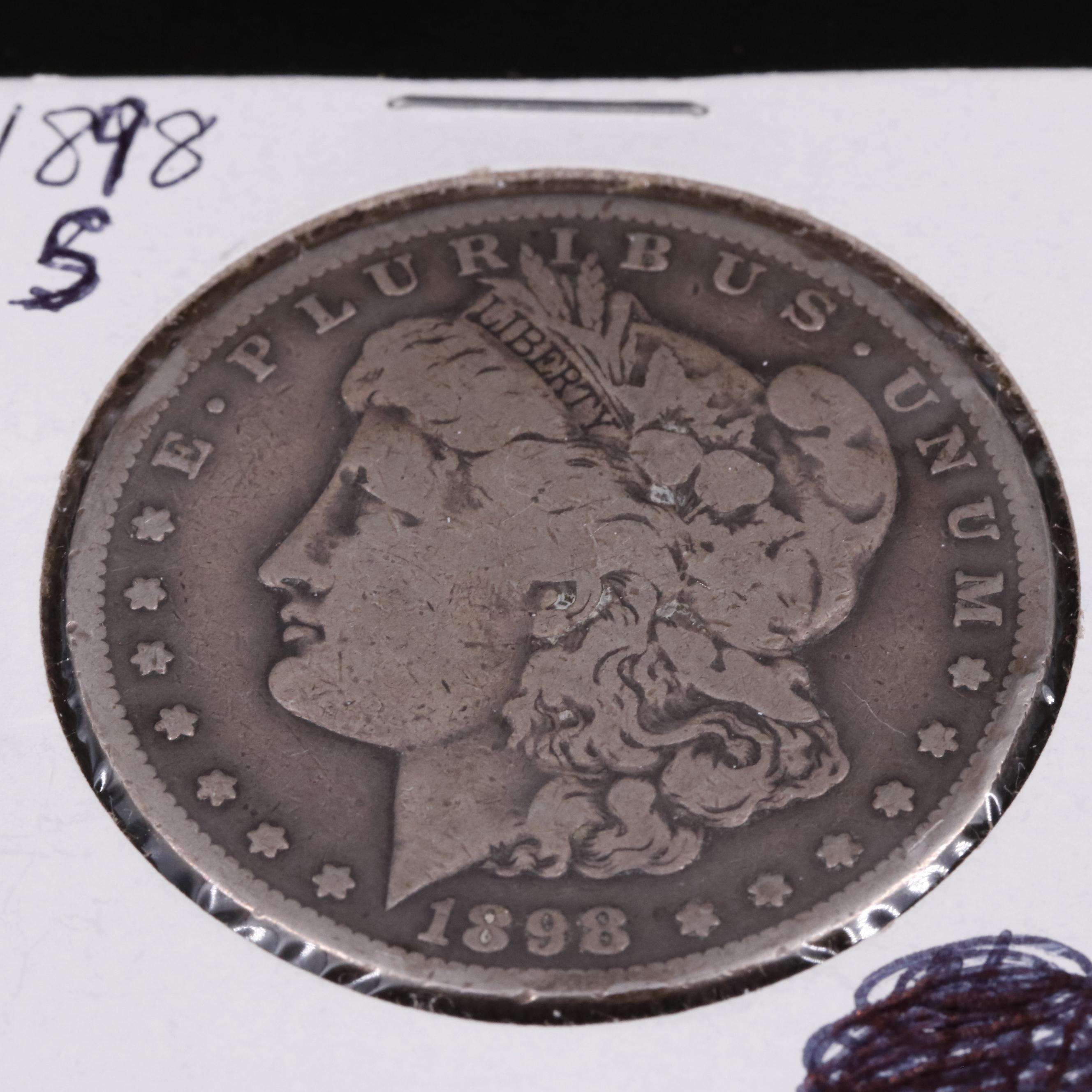 1898-S Morgan Silver Dollar