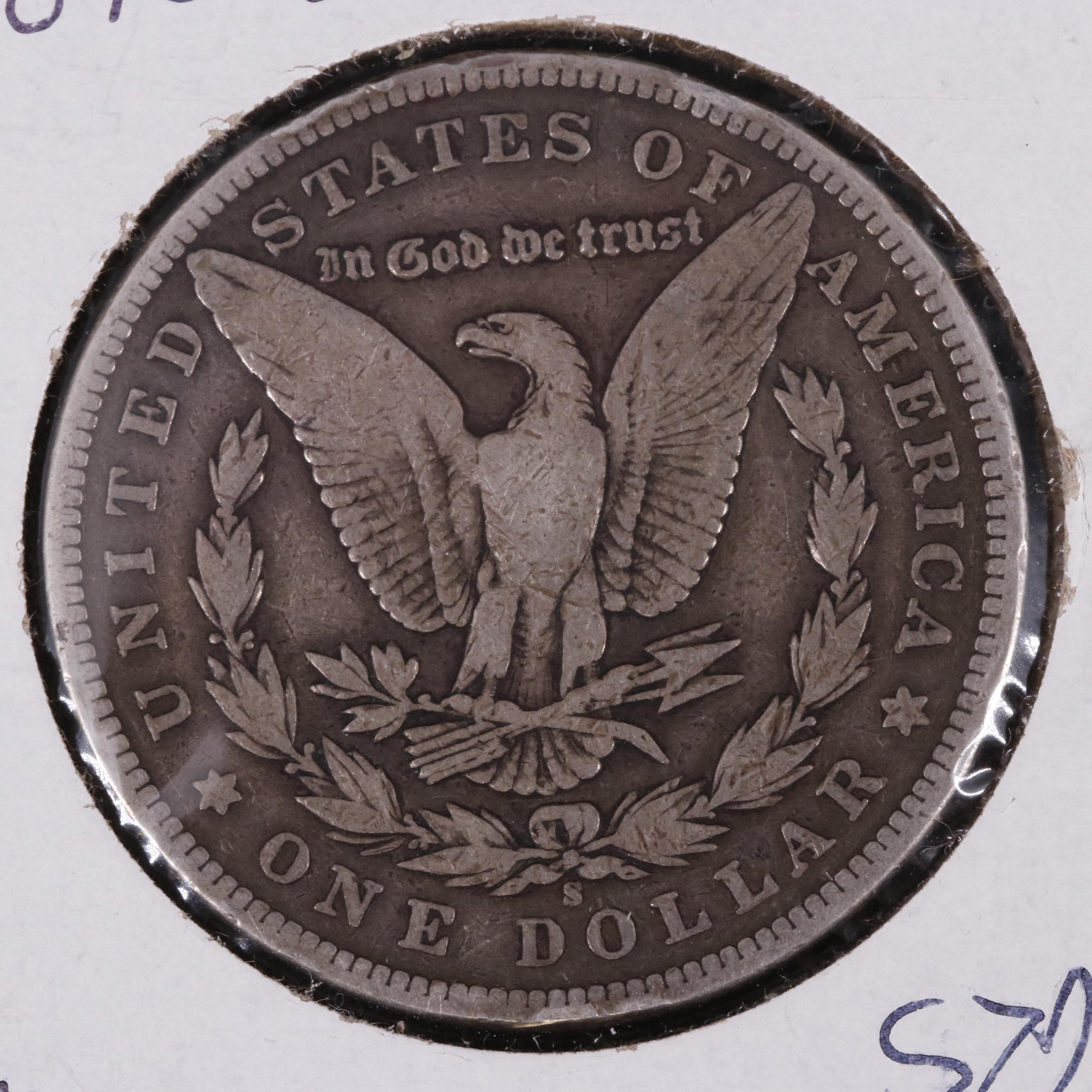 1898-S Morgan Silver Dollar
