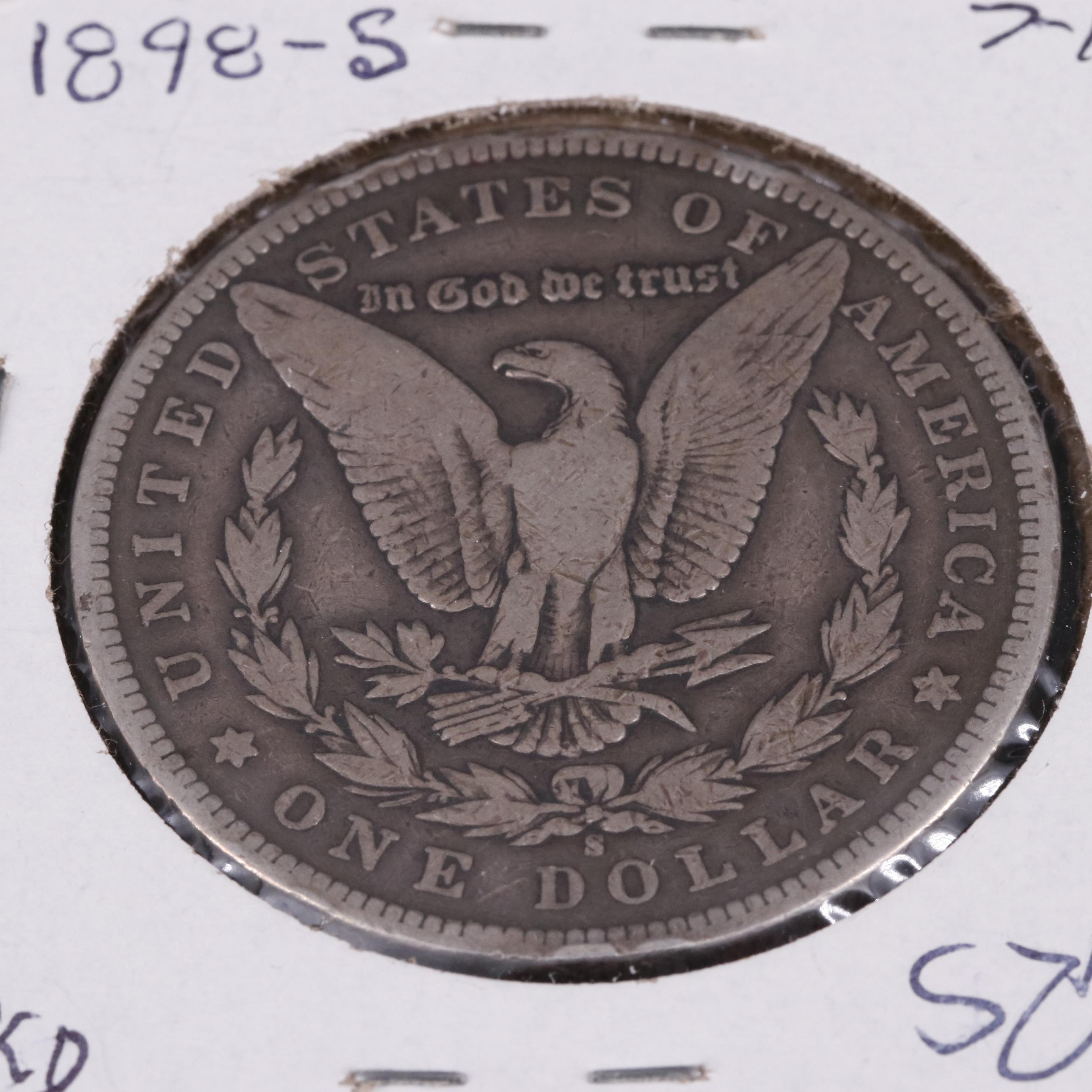 1898-S Morgan Silver Dollar