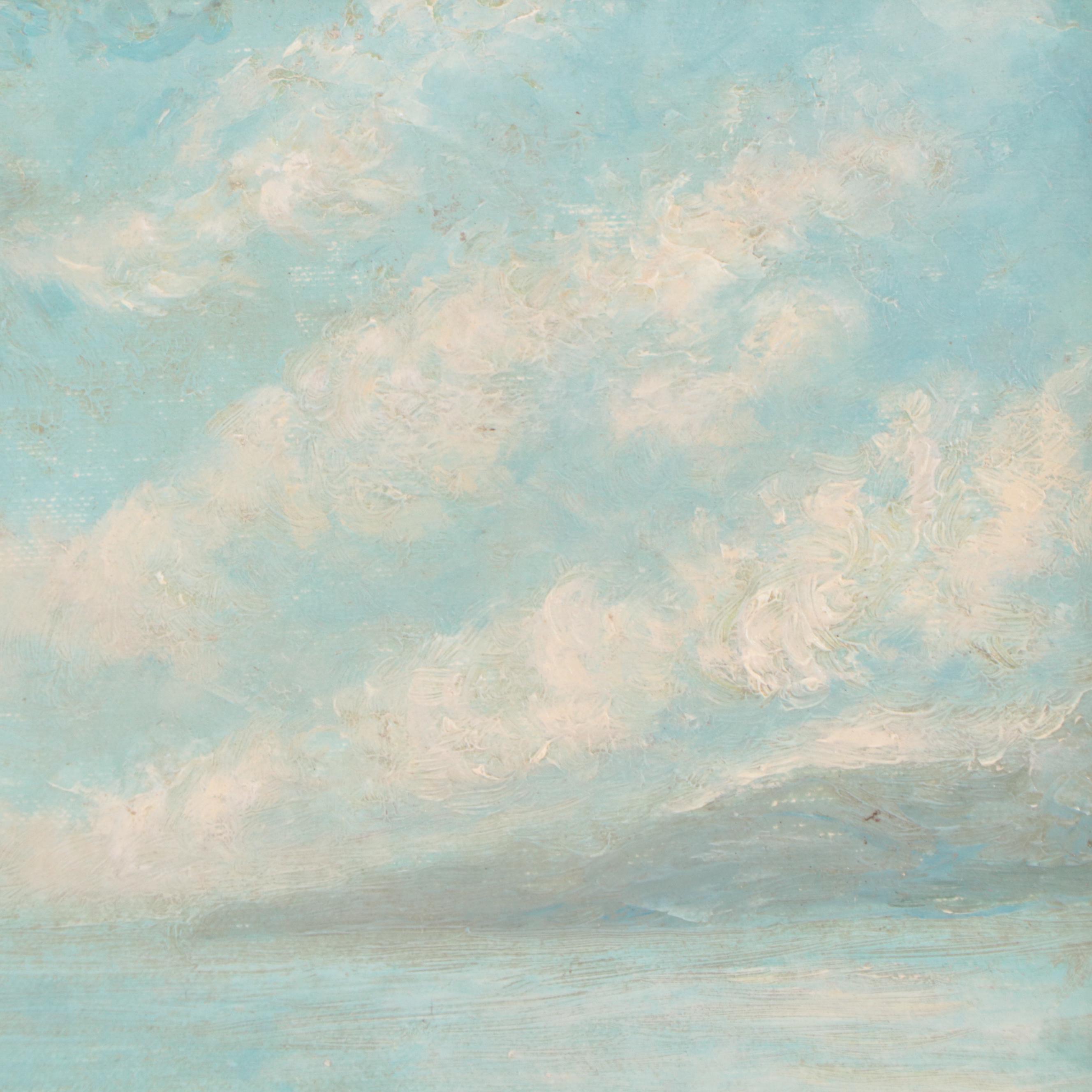 Oil Painting of Rocky Seascape