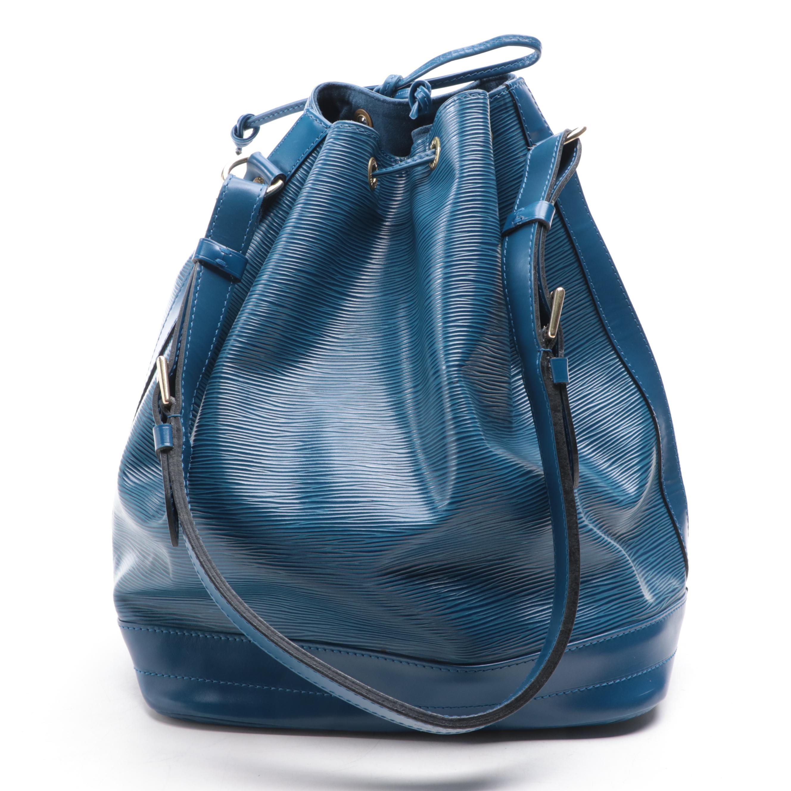 Louis Vuitton Noé Bucket Bag in Toledo Blue Epi Leather