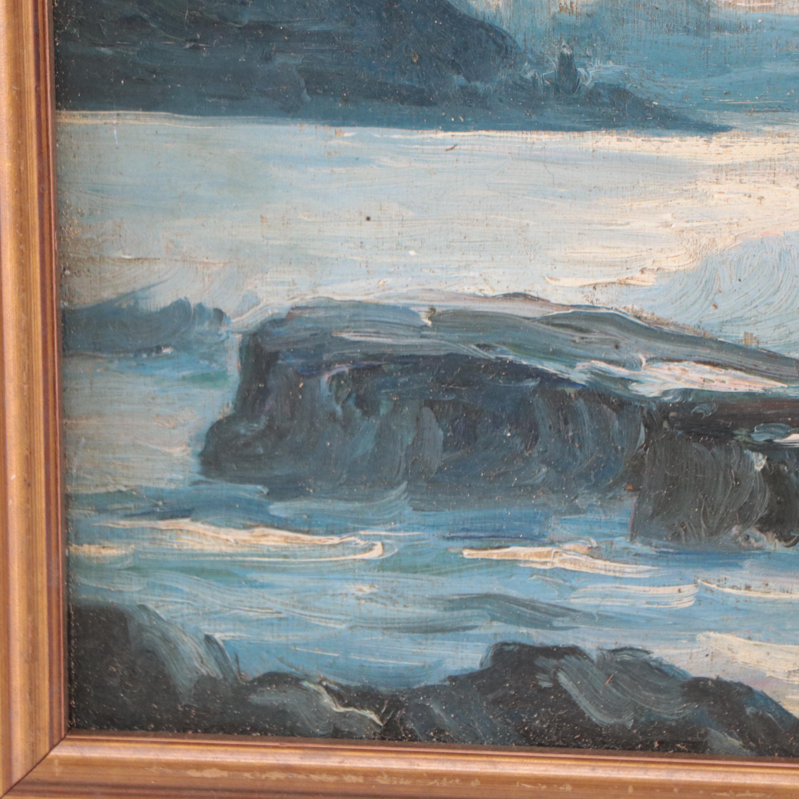 Oil Painting of Seascape