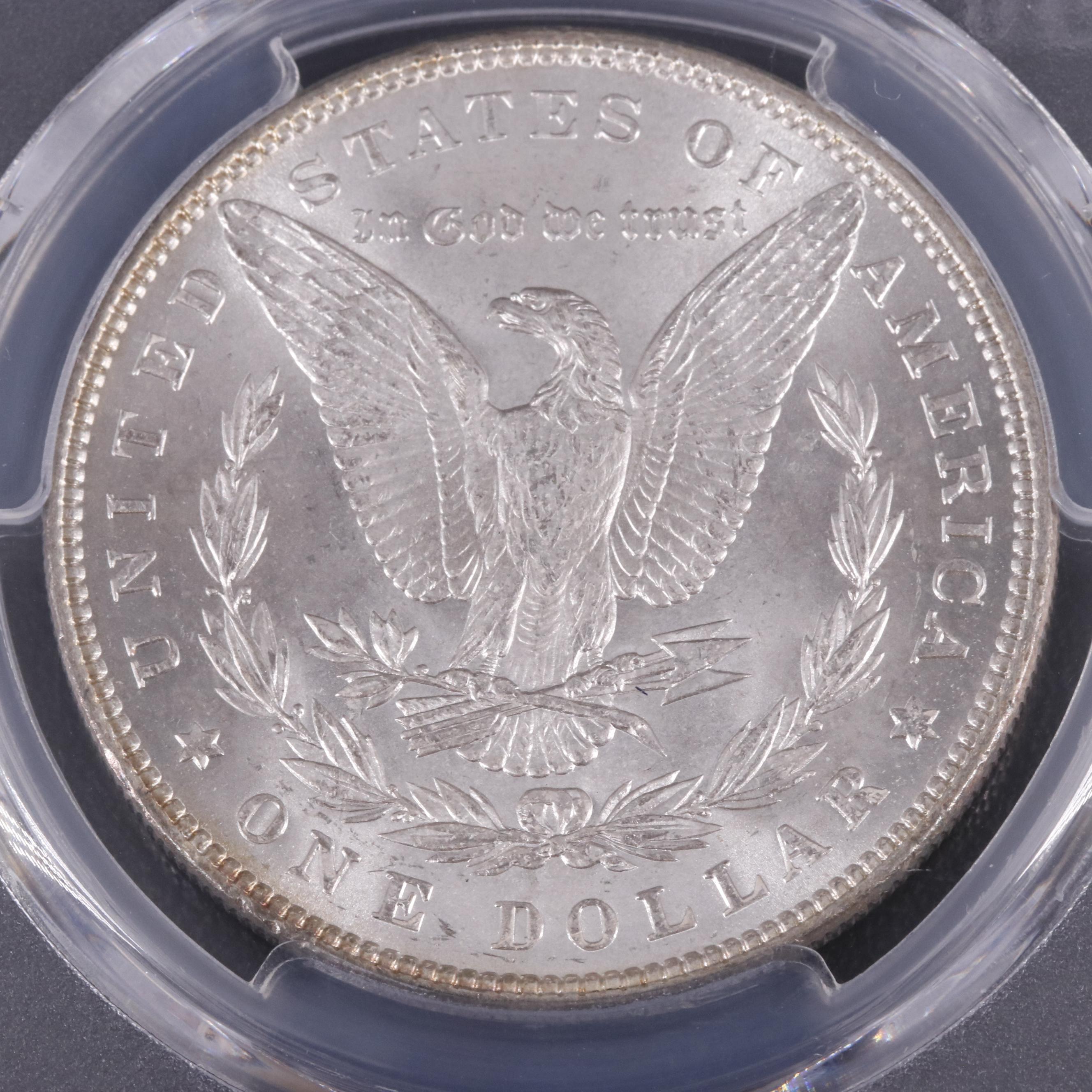 PCGS Graded MS64 1887 Morgan Silver Dollar