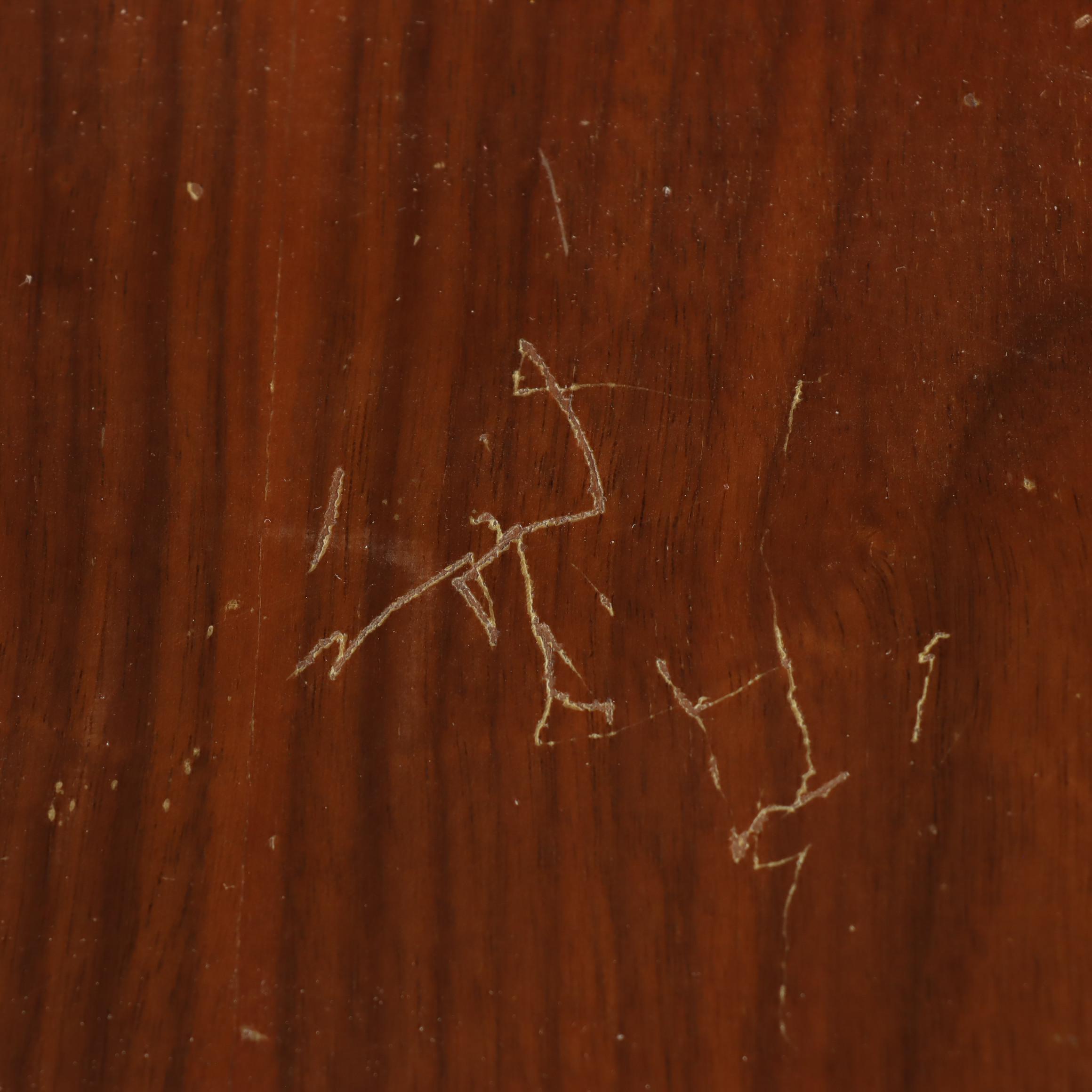 Art Deco Walnut Waterfall Veneer Chest of Drawers, 1930s