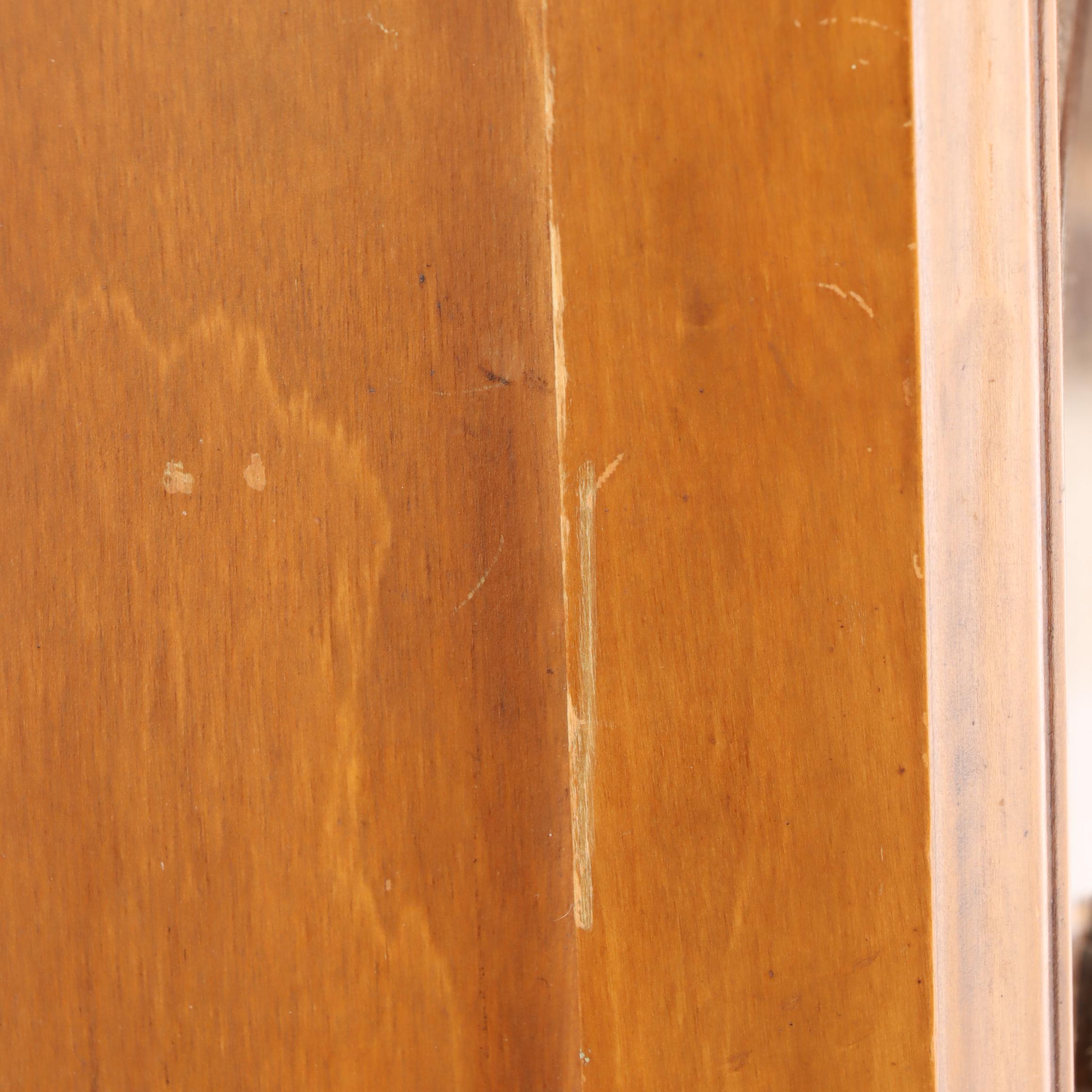 Art Deco Walnut Waterfall Veneer Chest of Drawers, 1930s