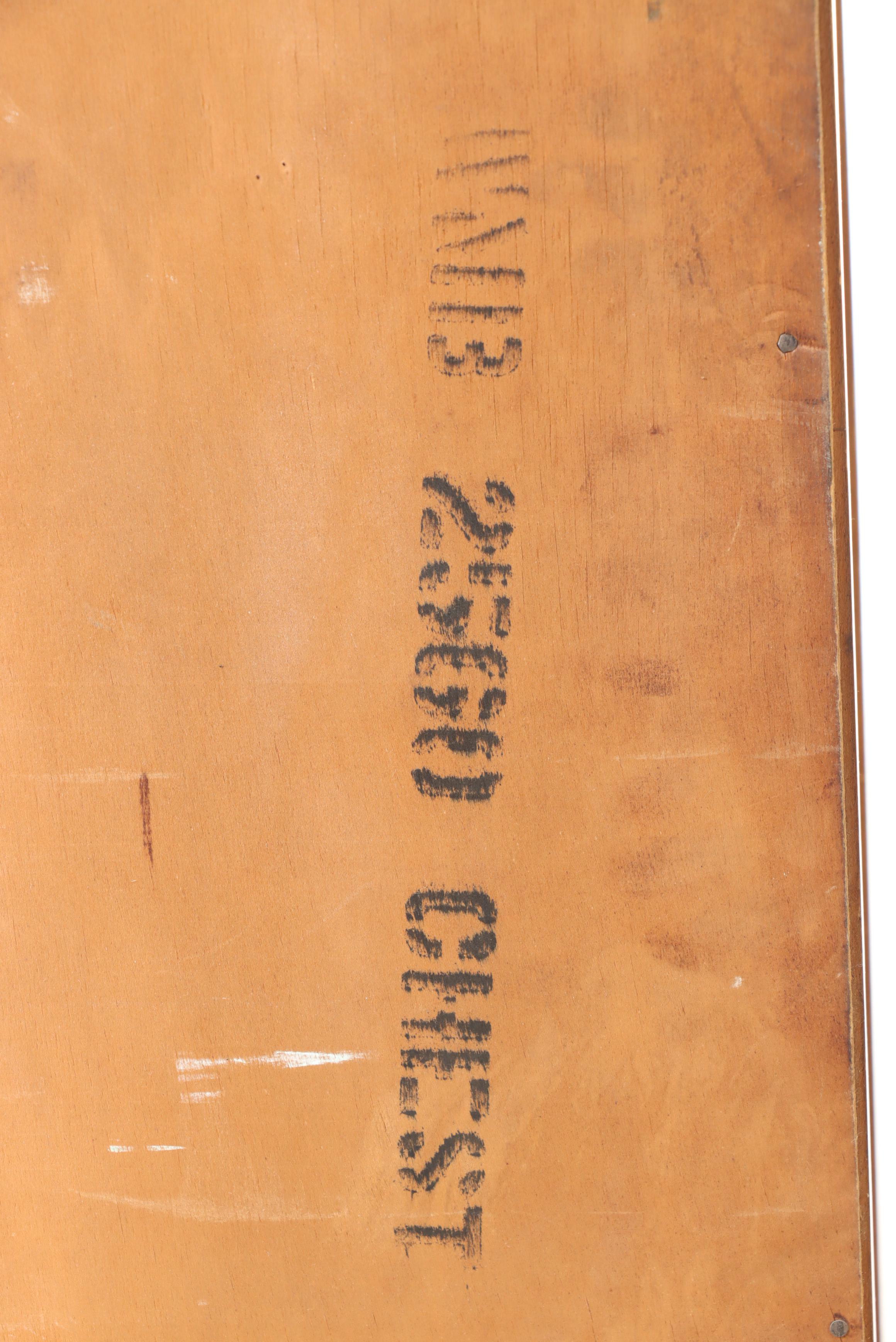 Art Deco Walnut Waterfall Veneer Chest of Drawers, 1930s