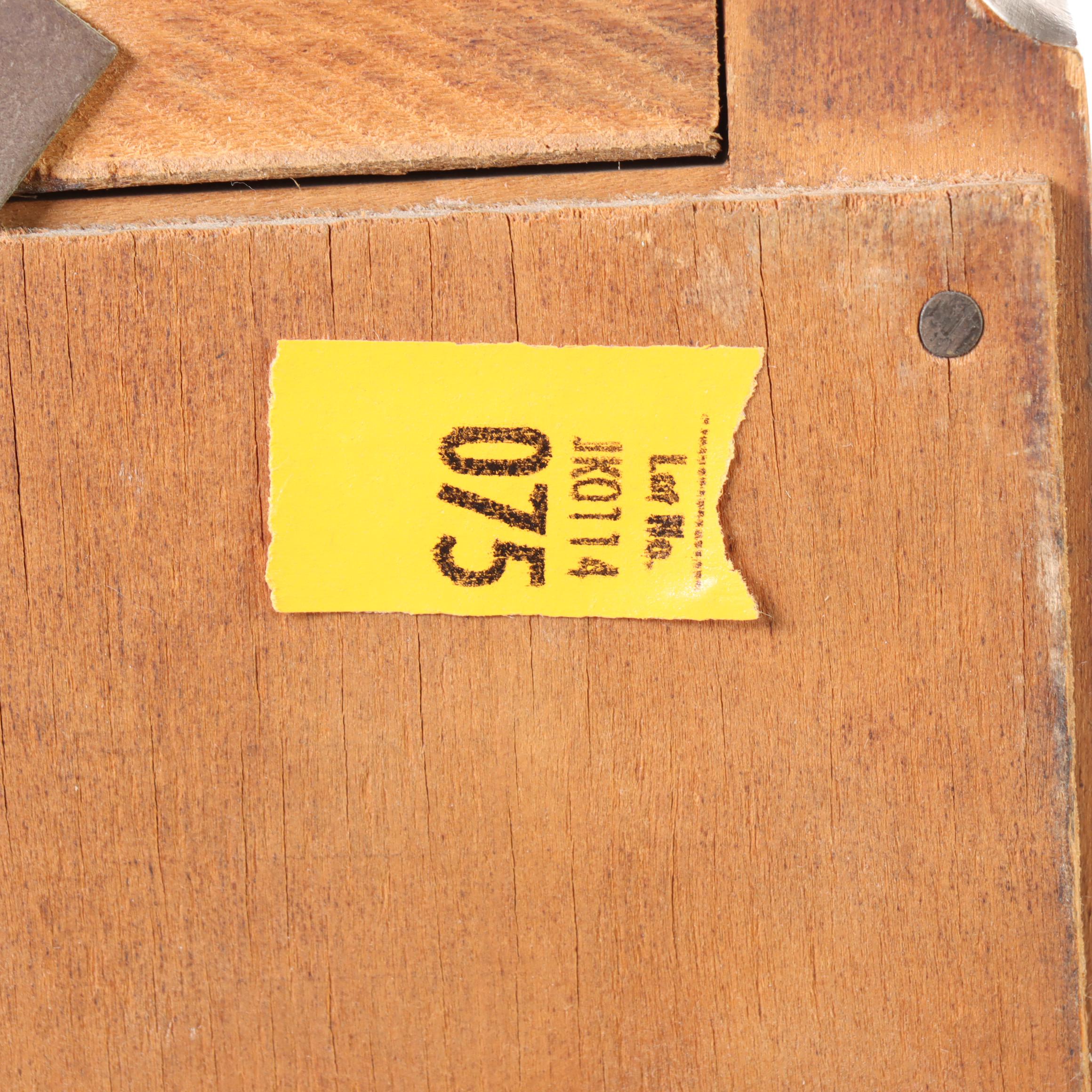 Art Deco Walnut Waterfall Veneer Chest of Drawers, 1930s