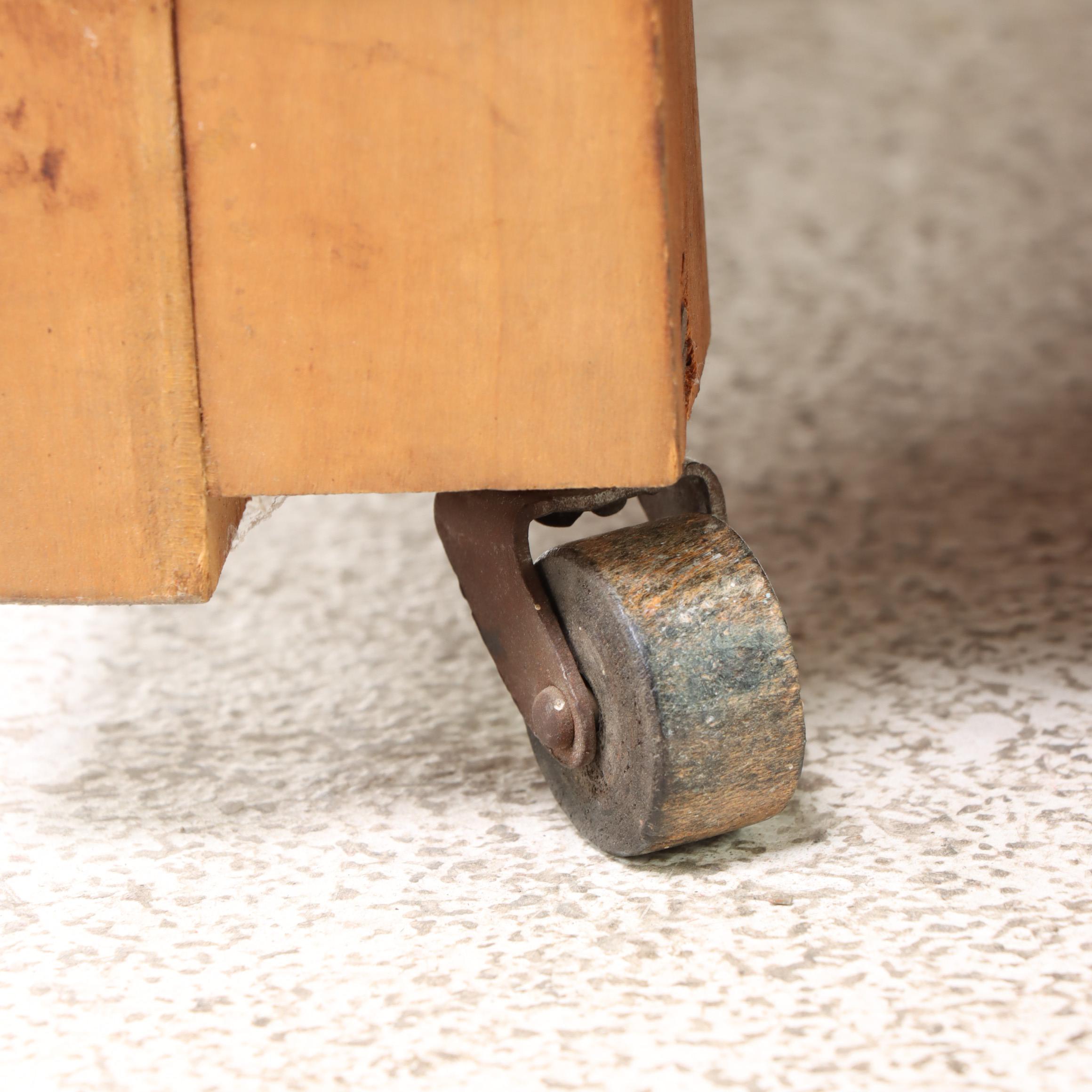 Art Deco Walnut Waterfall Veneer Chest of Drawers, 1930s