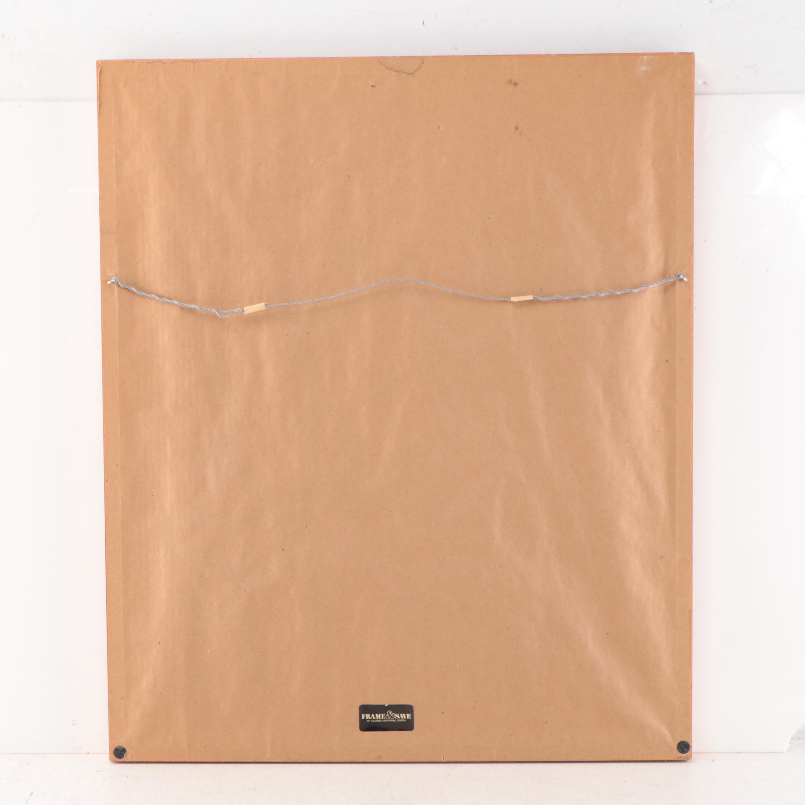 Stipple Engraving After Thomas Gainsborough "The Young Cottager," Circa 1929