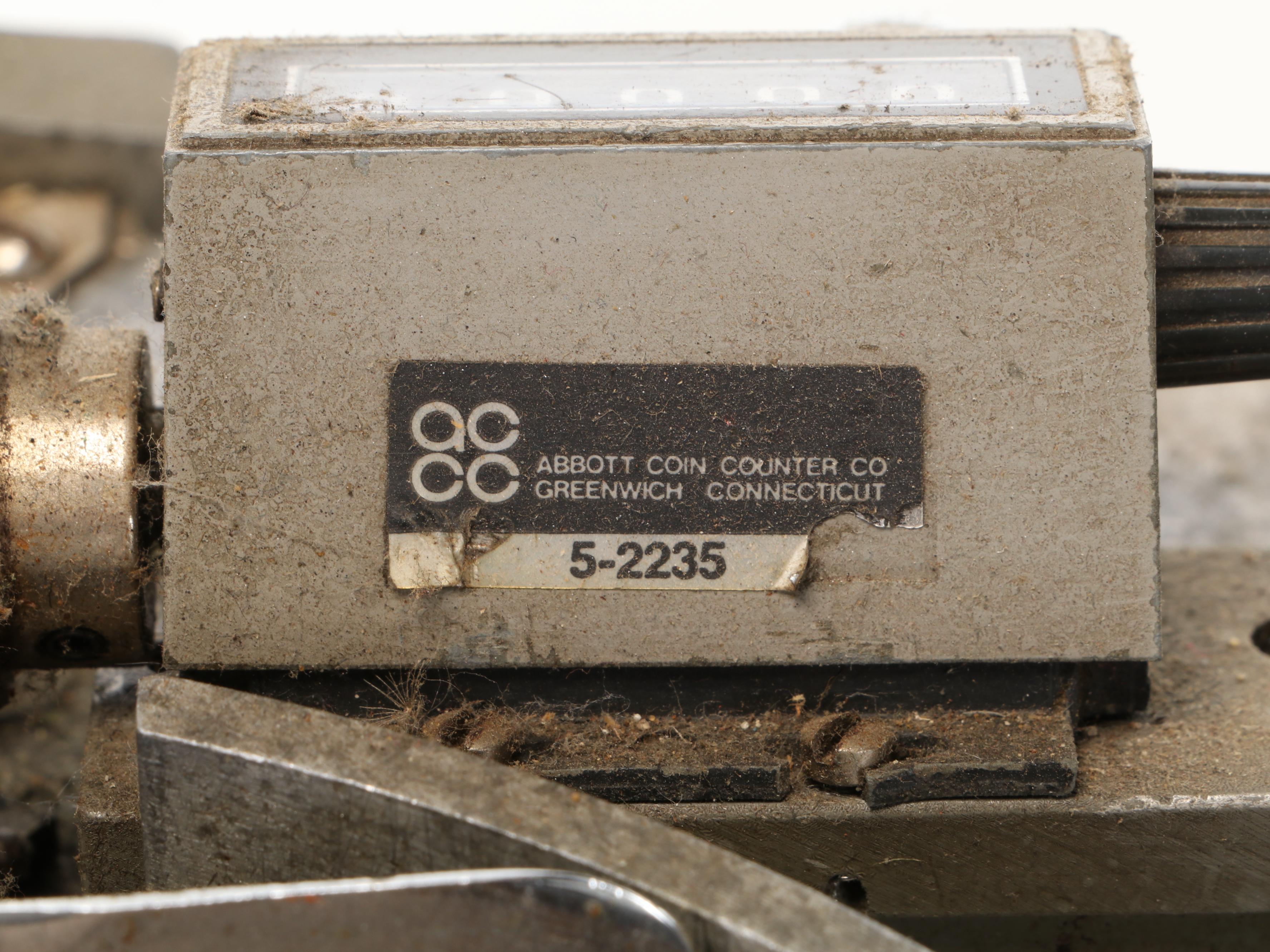 Abbott Industrial Coin Counter Machine