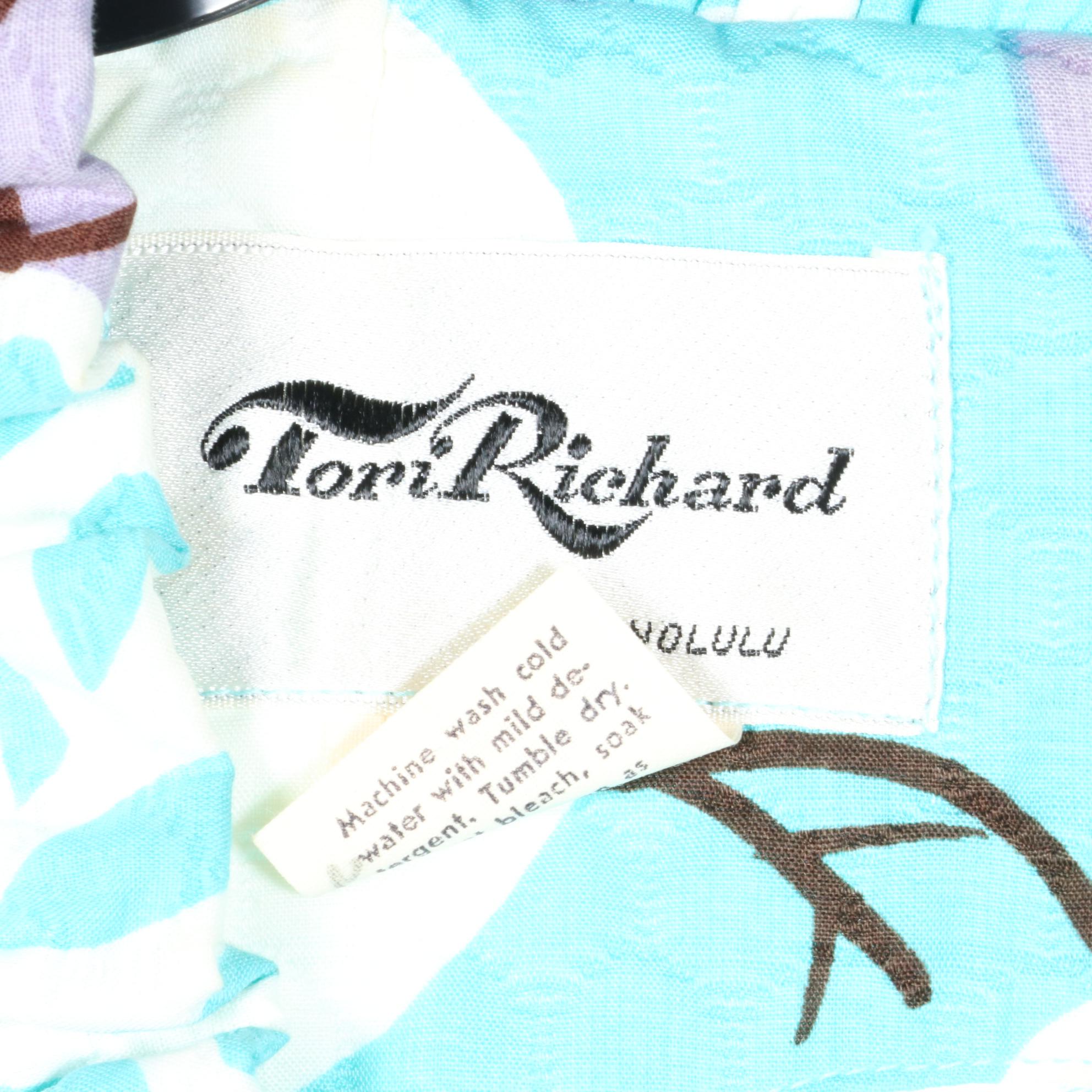 Tori Richard and Malia Summer Dresses in Floral and Other Printed Designs