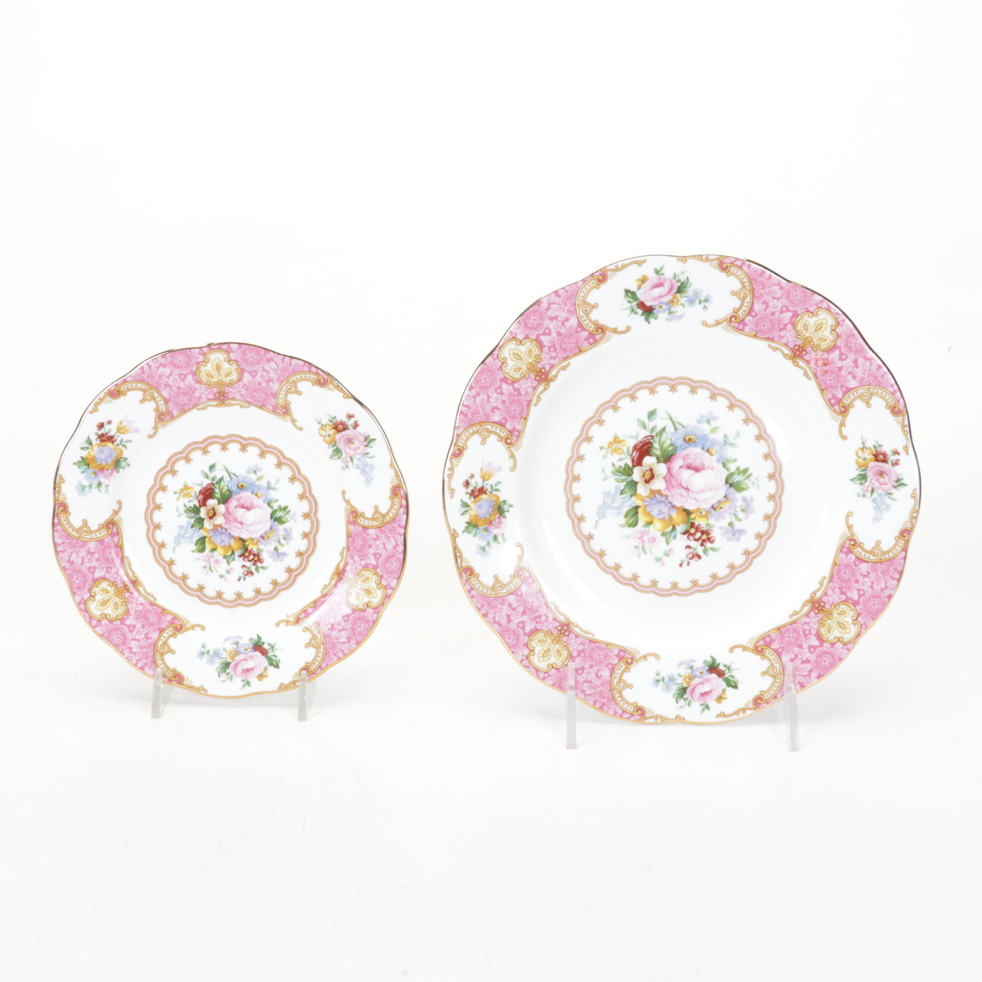 Royal Albert "Lady Carlyle" Bone China Place Setting, 1980-2022