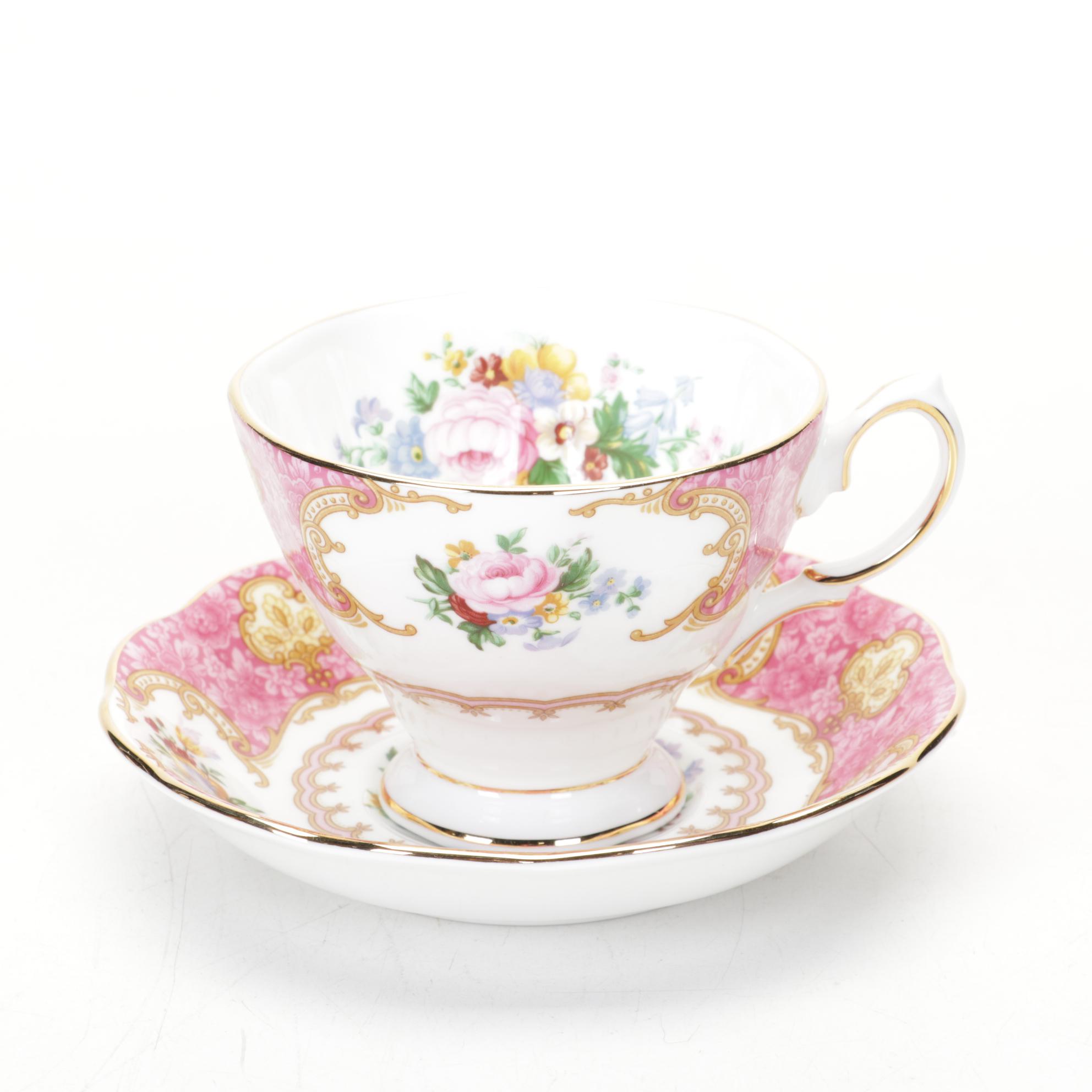 Royal Albert "Lady Carlyle" Bone China Place Setting, 1980-2022