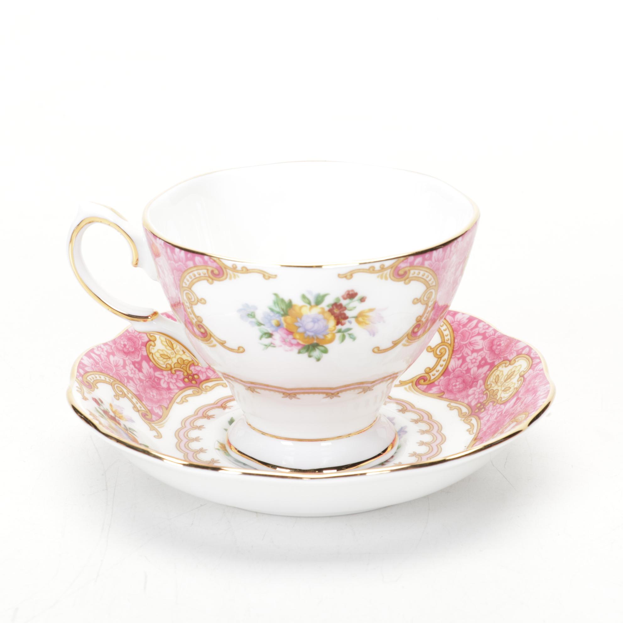 Royal Albert "Lady Carlyle" Bone China Place Setting, 1980-2022