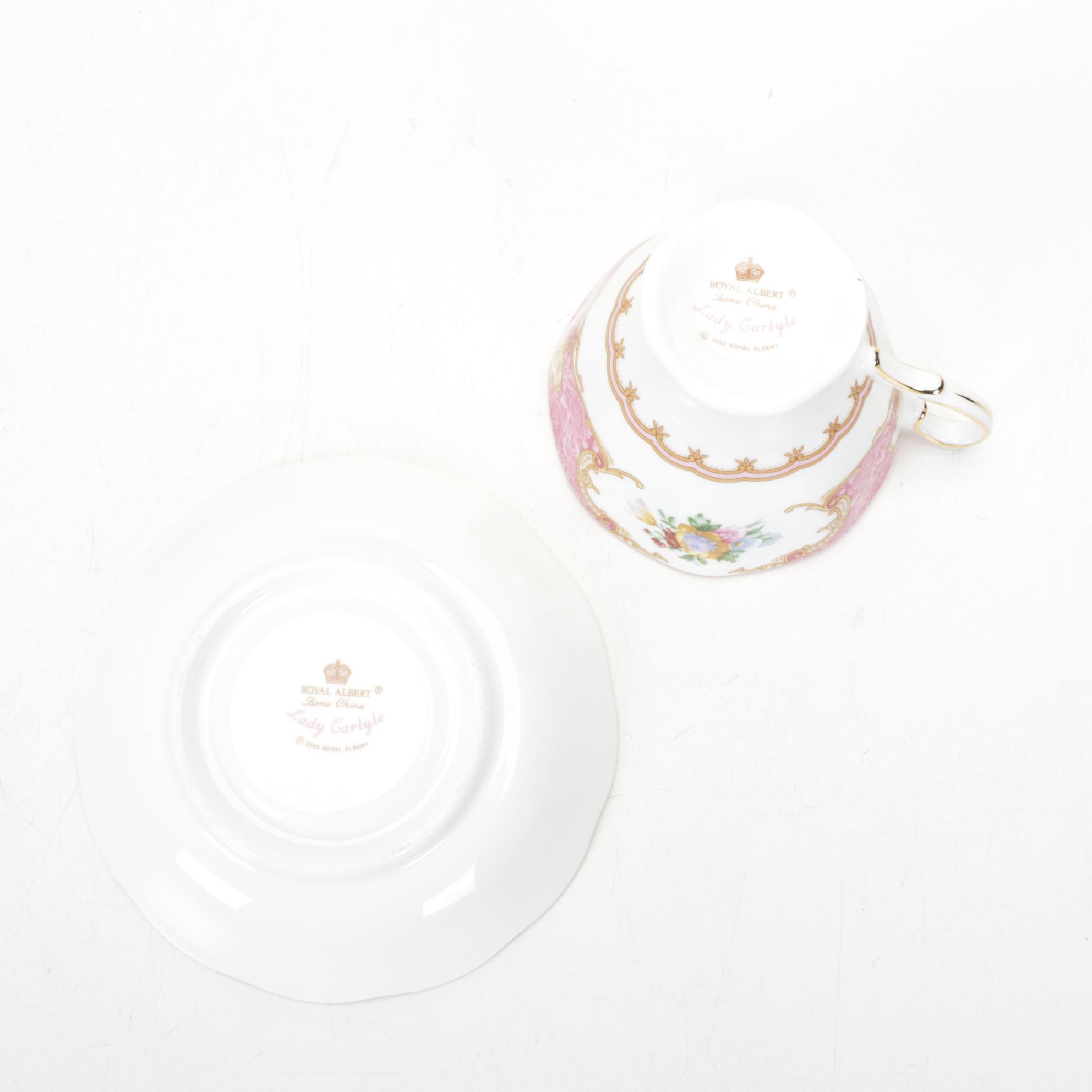 Royal Albert "Lady Carlyle" Bone China Place Setting, 1980-2022