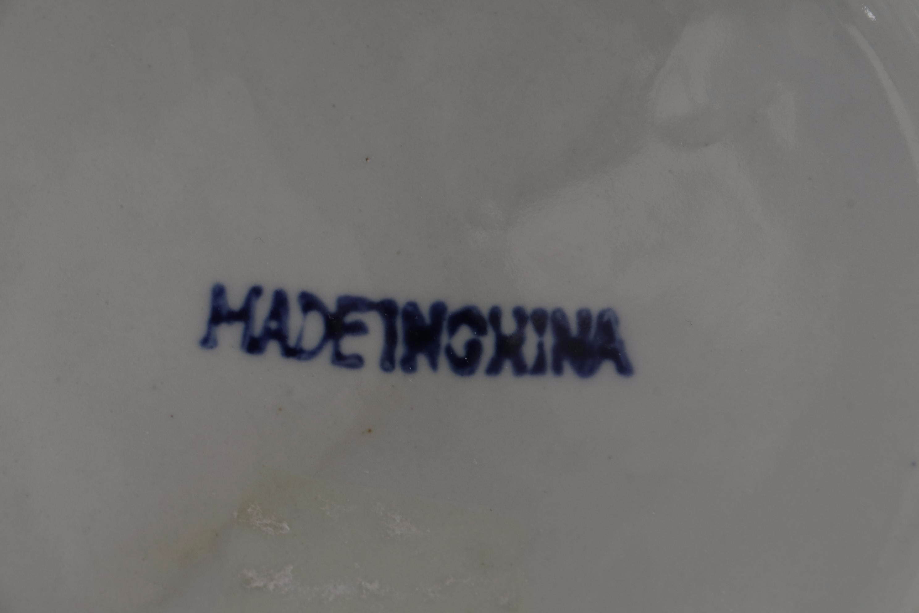 Chinese Blue and White and Other Delft Vases, Ginger Jar and Colander