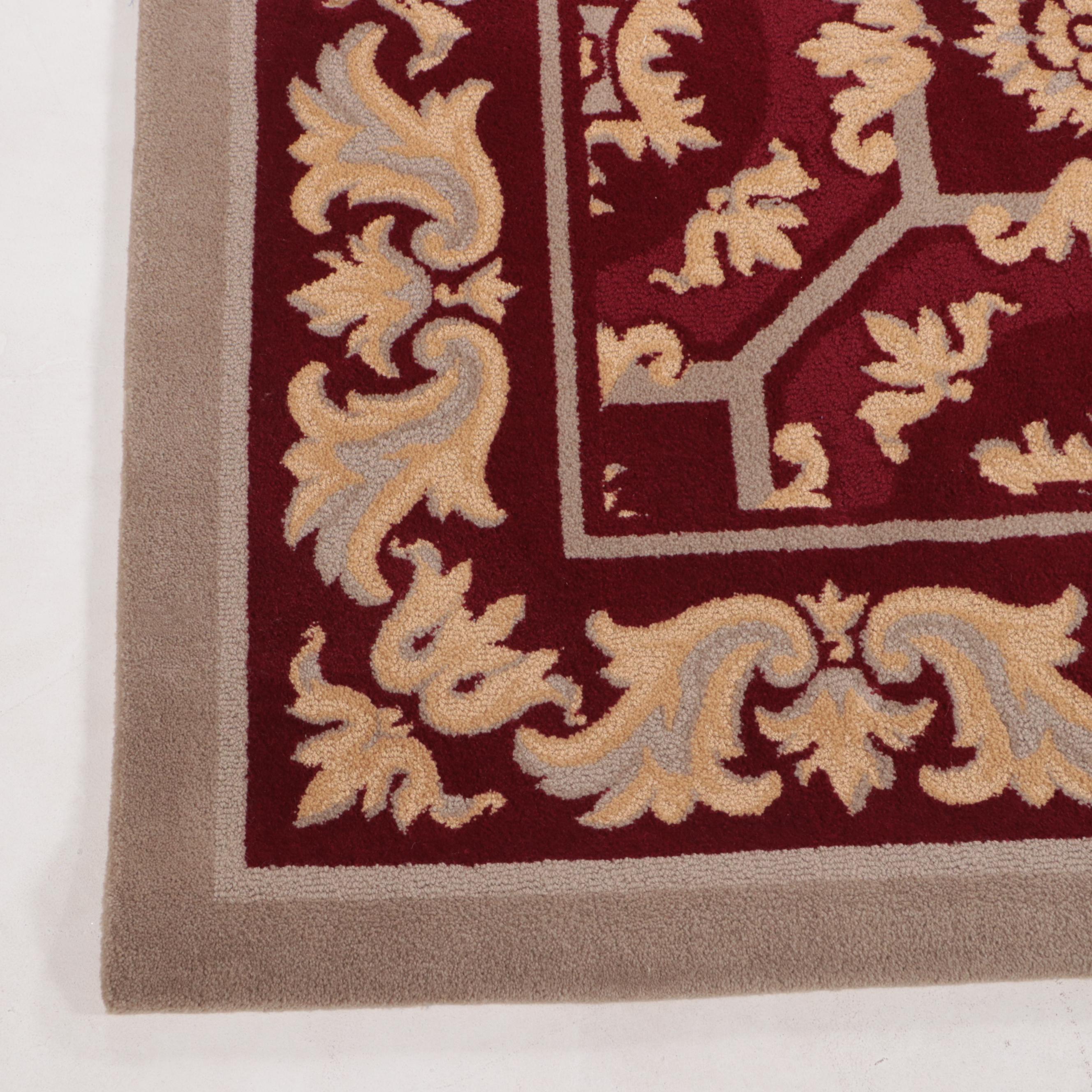 11'11 x 14'7 Machine Made Spanish Style Room Sized Rug